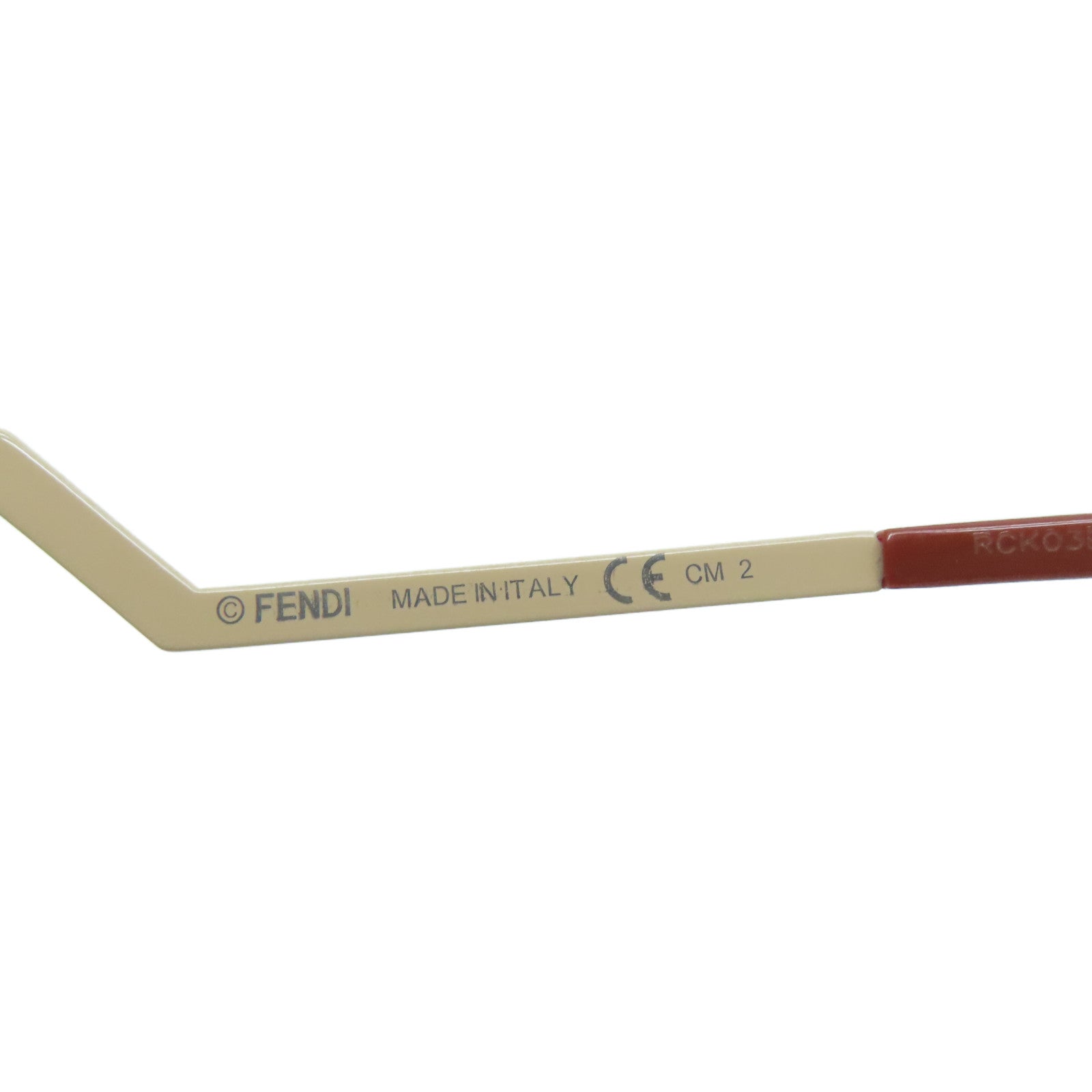 FENDI PVC Sunglasses Sunglasses Gold