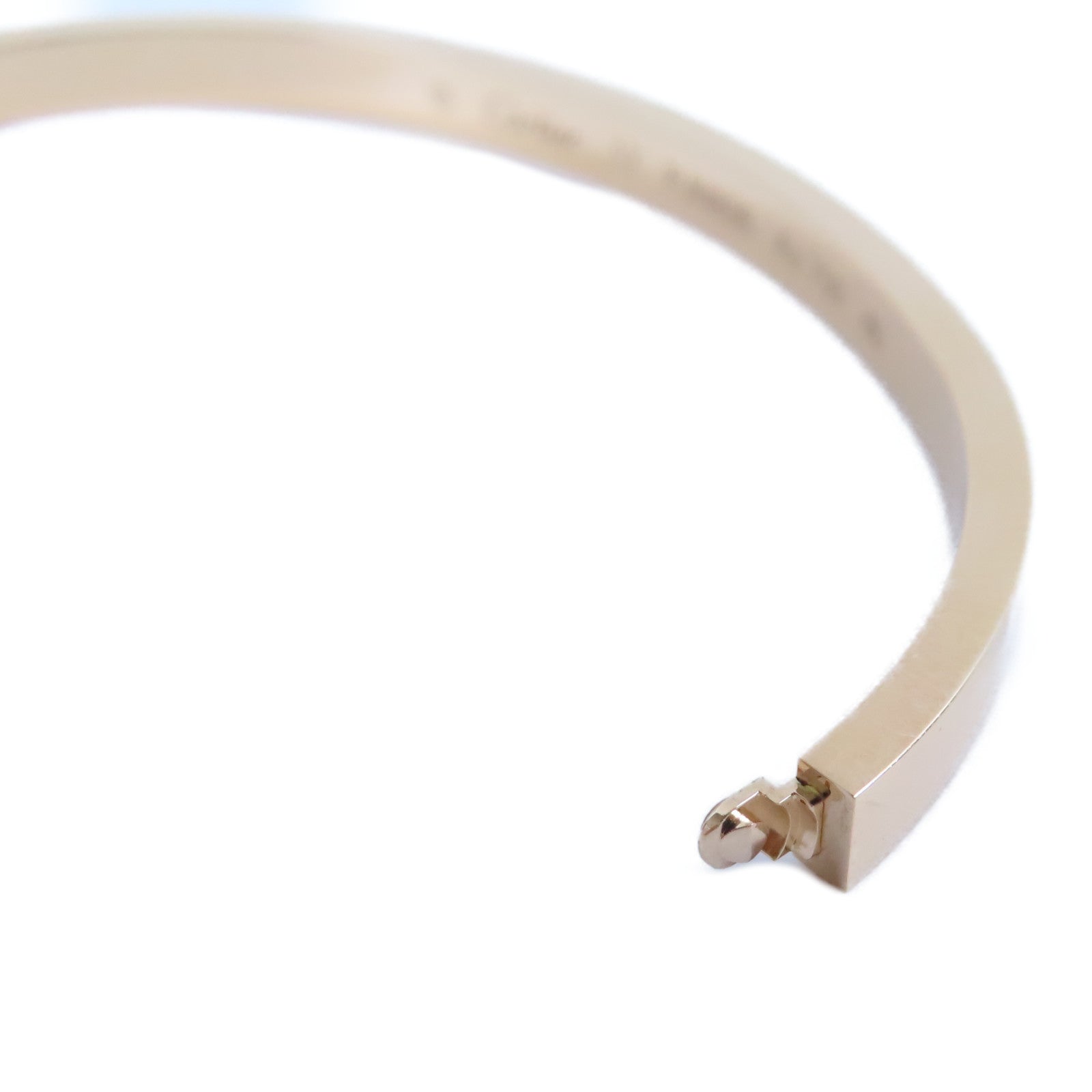 CARTIER 18K玫瑰金Love Bracelet鑽石手鐲Cartier#17
