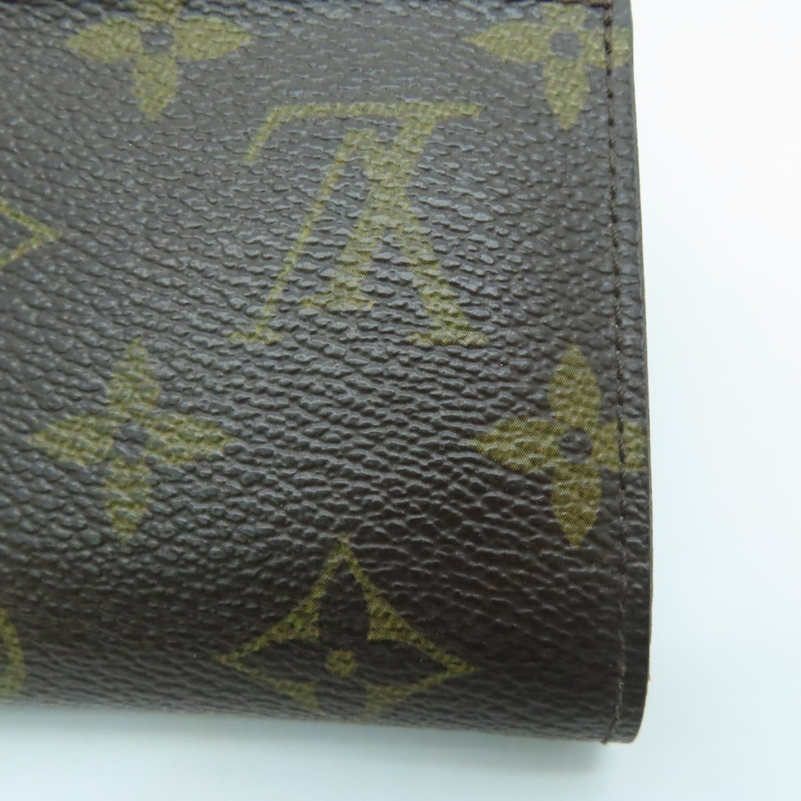LOUIS VUITTON [Sharp Discount] Monogram/Epi Wallet Silver Buckle Wallet Brown/Red