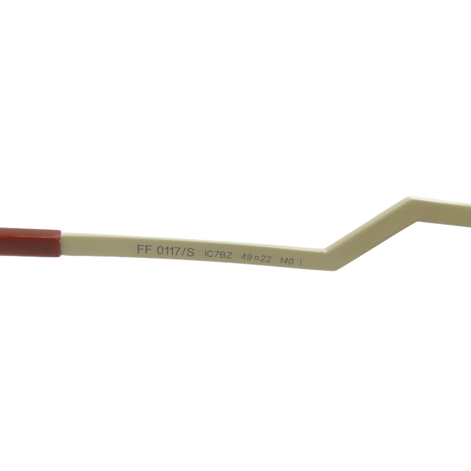 FENDI PVC Sunglasses Sunglasses Gold