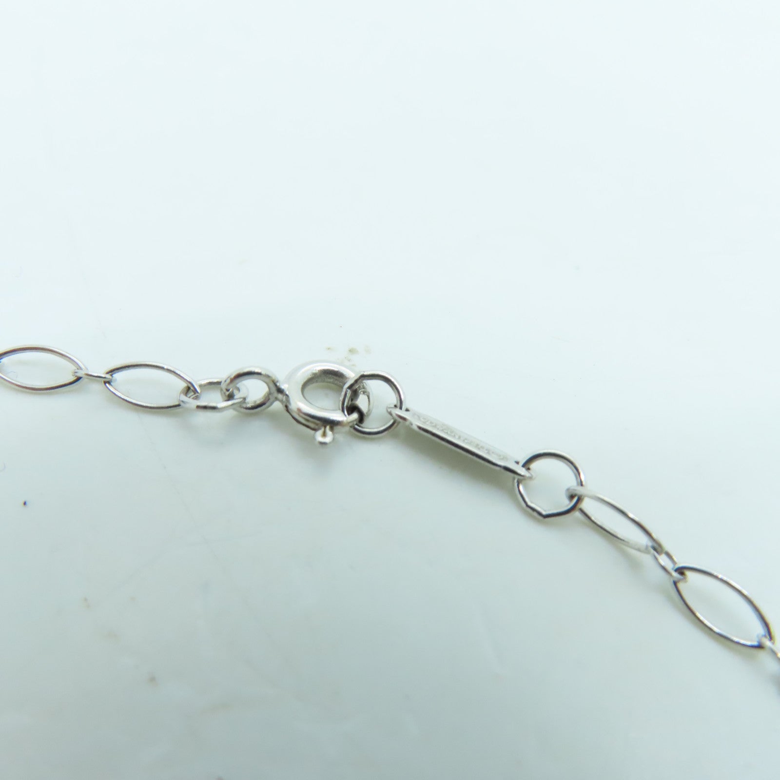 TIFFANY＆CO 18K白金Daisy Key Necklace银色