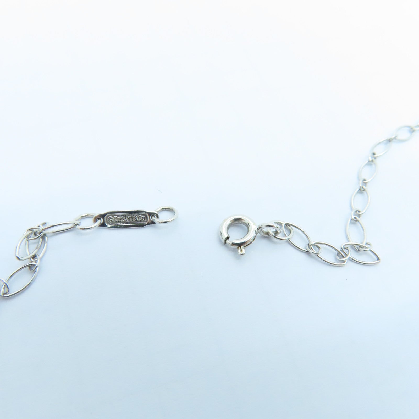TIFFANY＆CO 18K白金Daisy Key Necklace银色