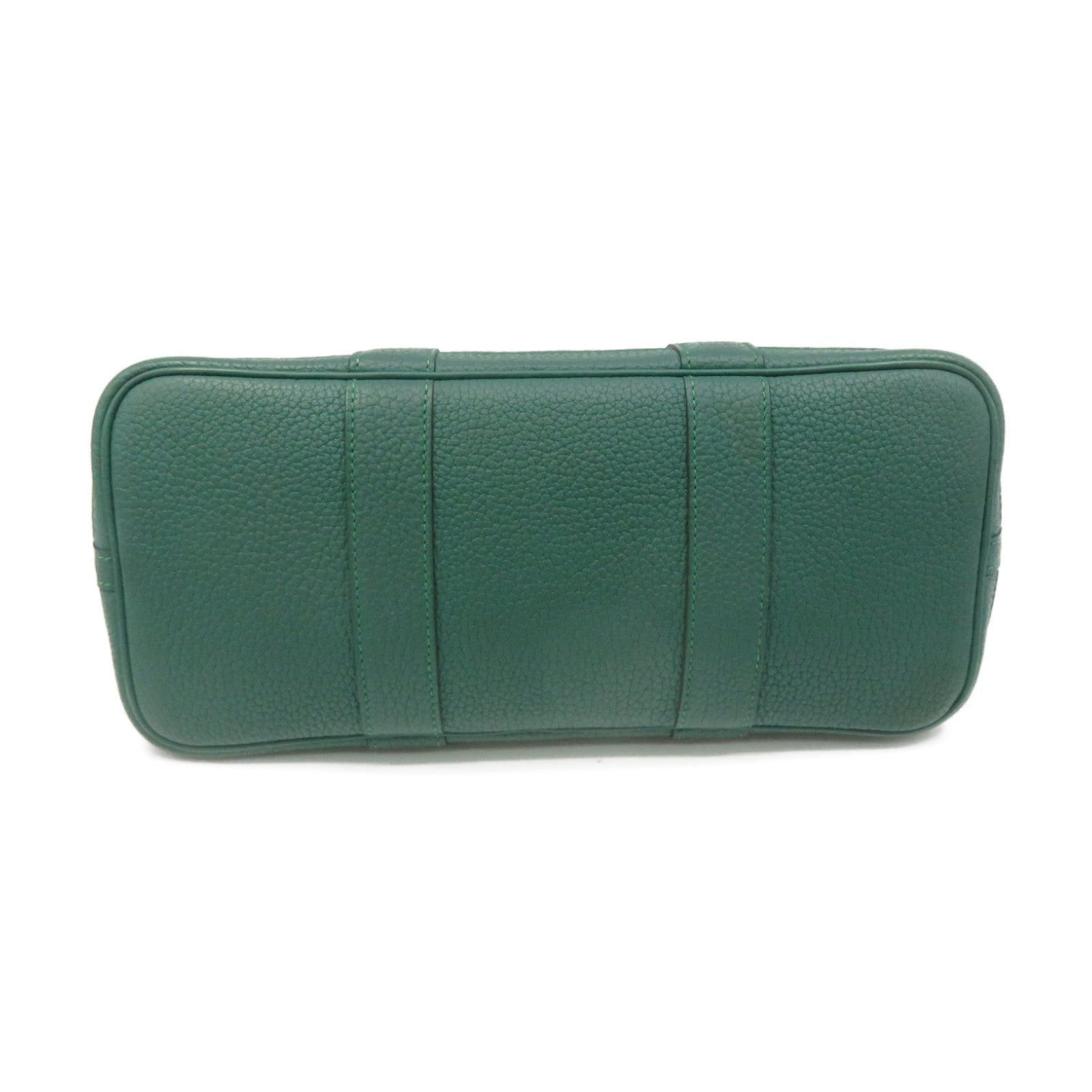 HERMES Negonda皮革Garden Party TPM Hand Bag手挽袋Vert Verone绿色