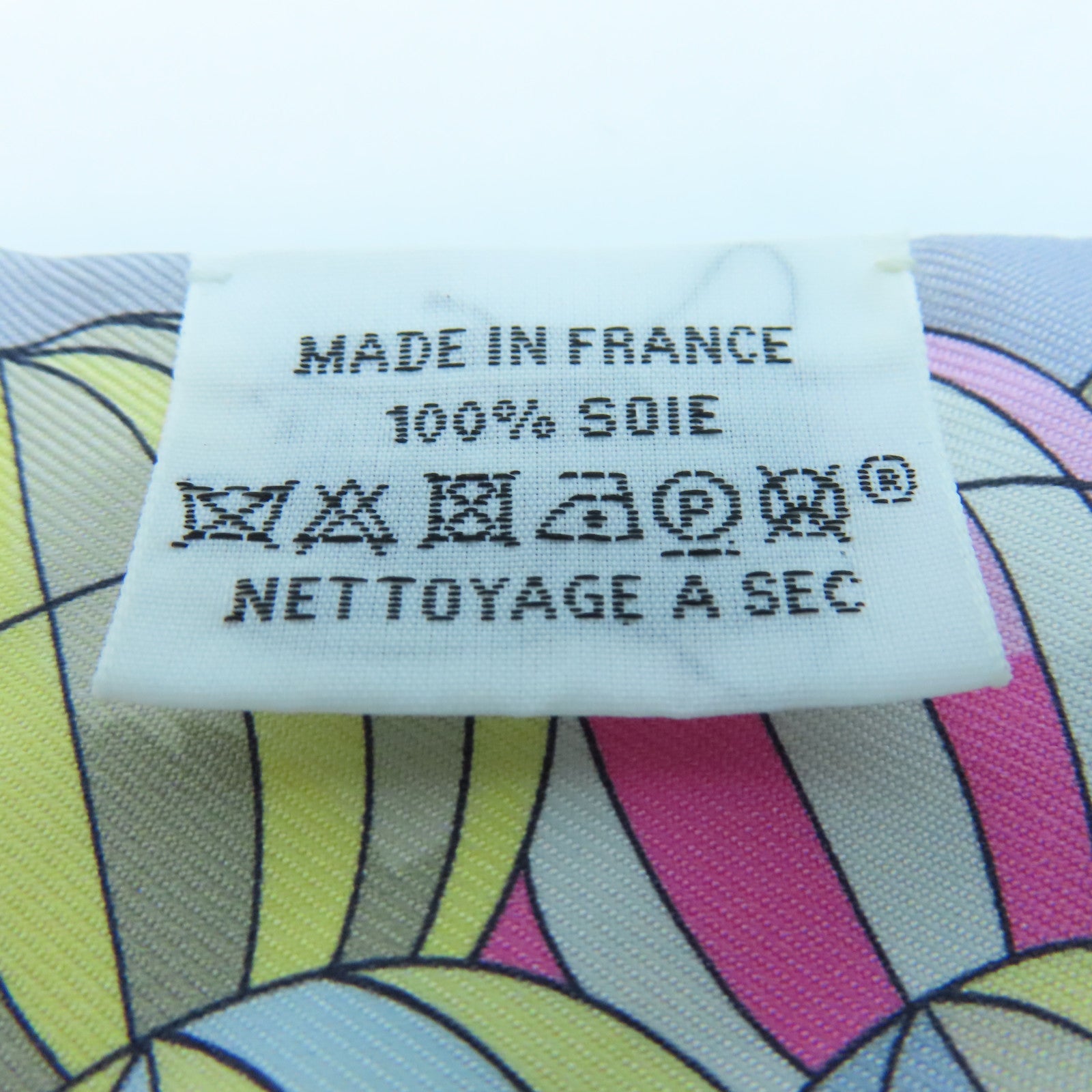 HERMES silk Twilly scarf purple