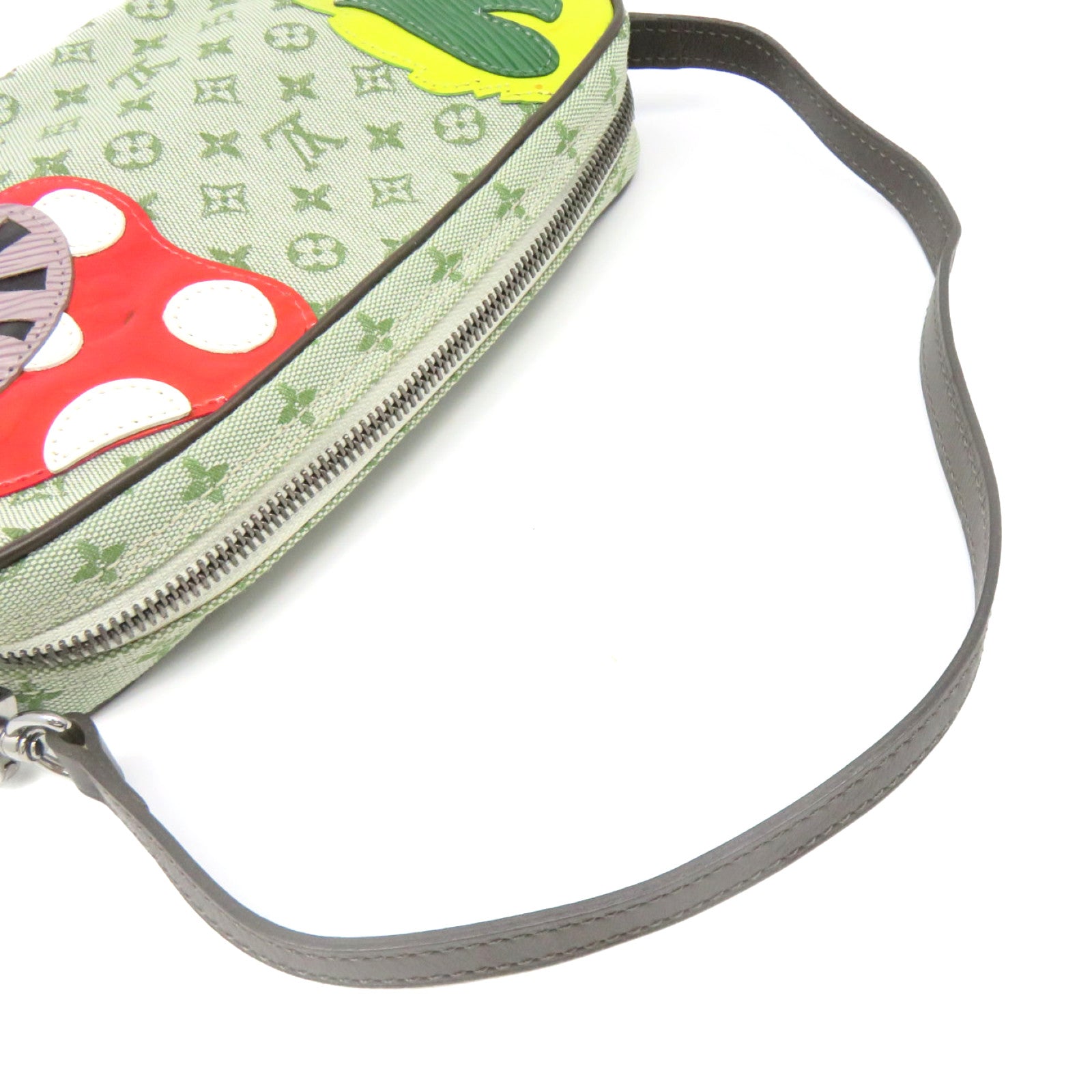 LOUIS VUITTON Monogram-Mini Conte De Fees Pouch Shoulder Bag綠色