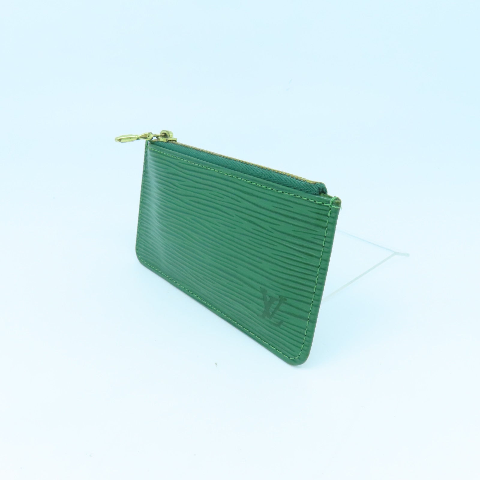 LOUIS VUITTON 【激減優惠】Epi Key & Coin Case金扣零錢包綠色