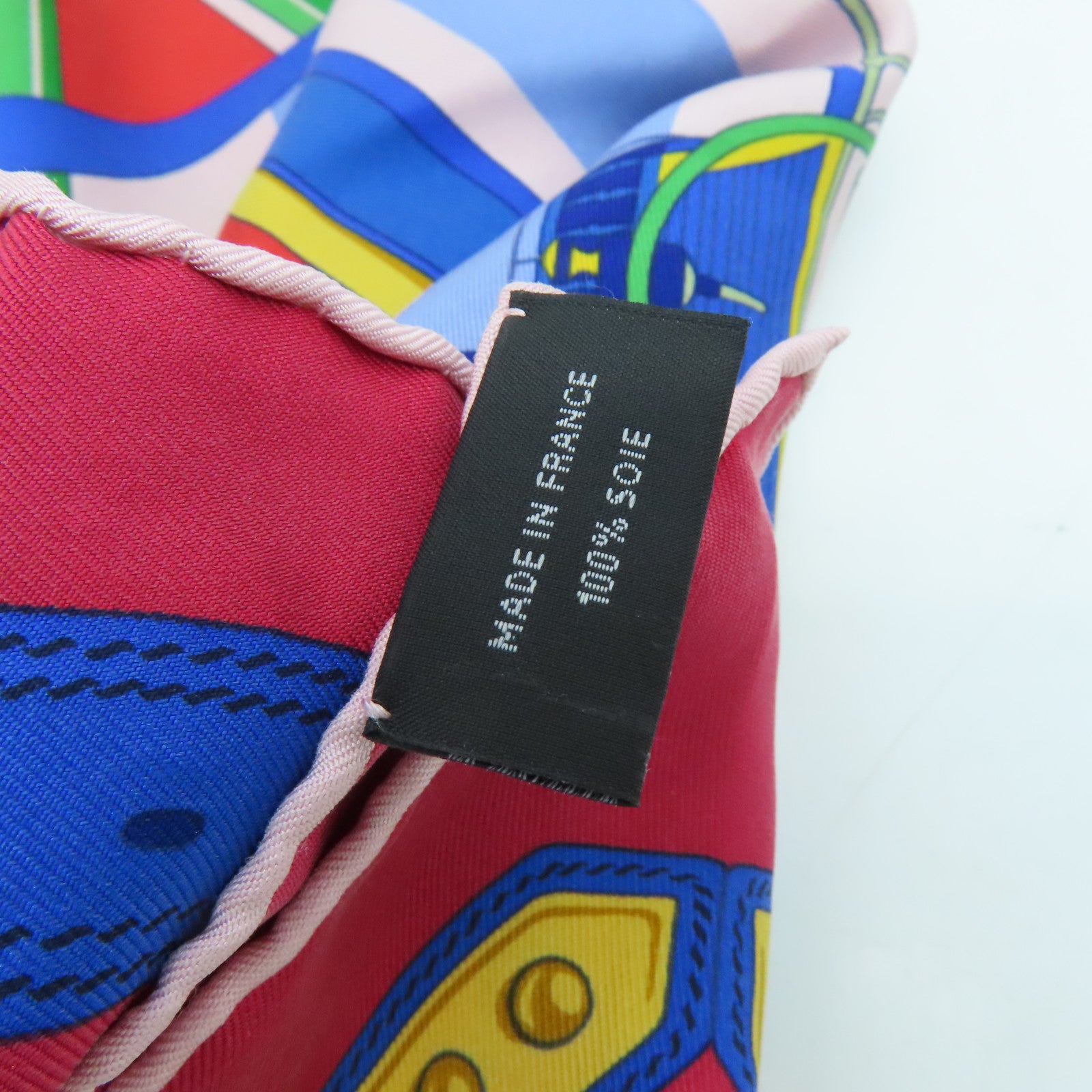 HERMES 絲質Scarf 90絲巾紅色