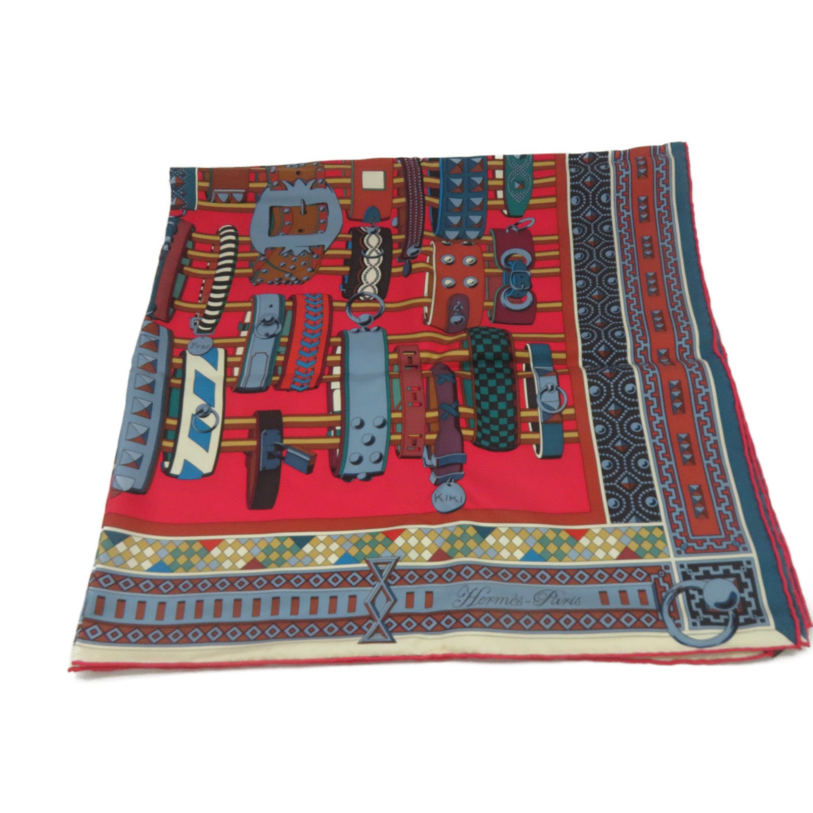 HERMES 【激減優惠】絲質Scarf 90x90絲巾彩色