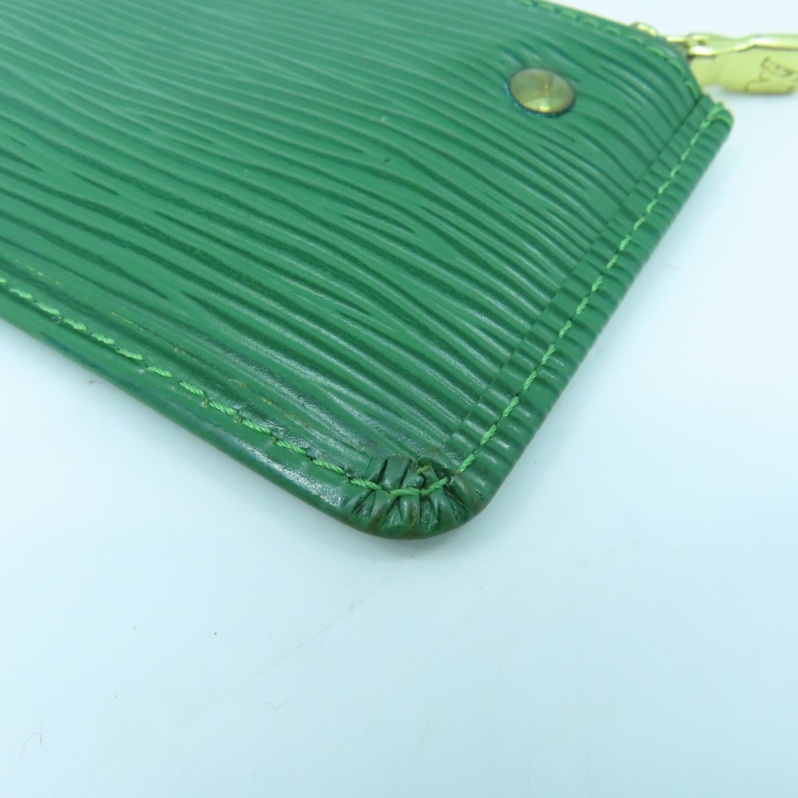 LOUIS VUITTON 【激減優惠】Epi Key & Coin Case金扣零錢包綠色