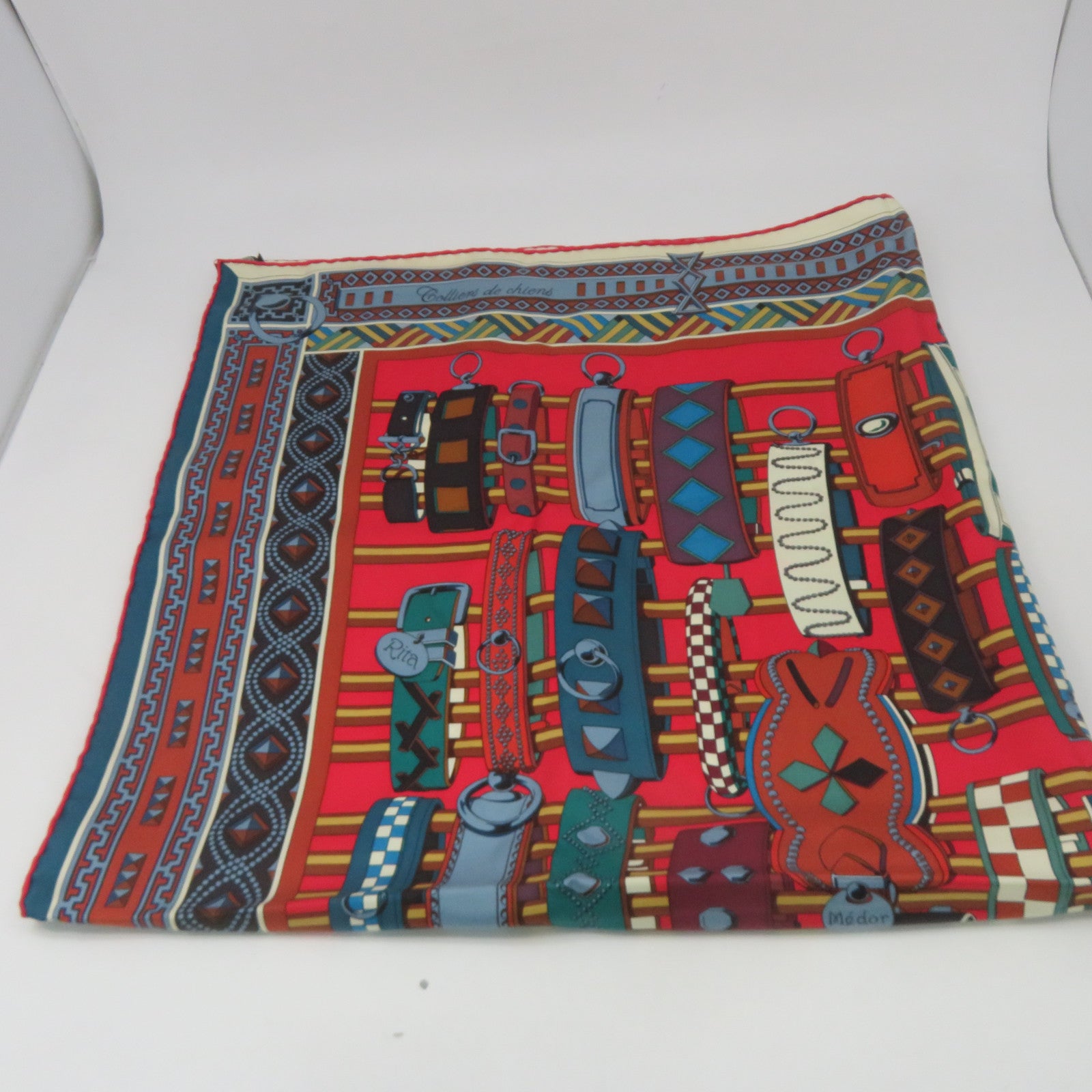 HERMES 【激減優惠】絲質Scarf 90x90絲巾彩色