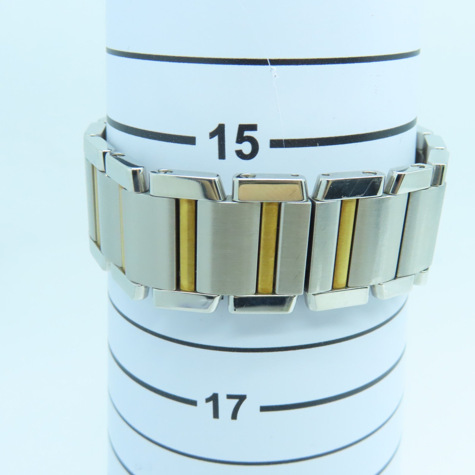 CARTIER Tank Francaise Stainless Steel Watch Automatic Movement White