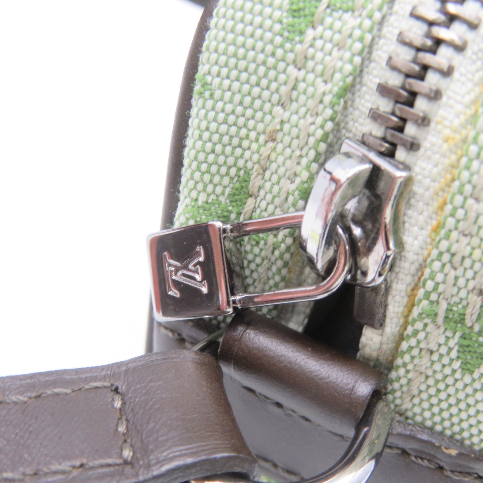 LOUIS VUITTON Monogram-Mini Conte De Fees Pouch Shoulder Bag綠色