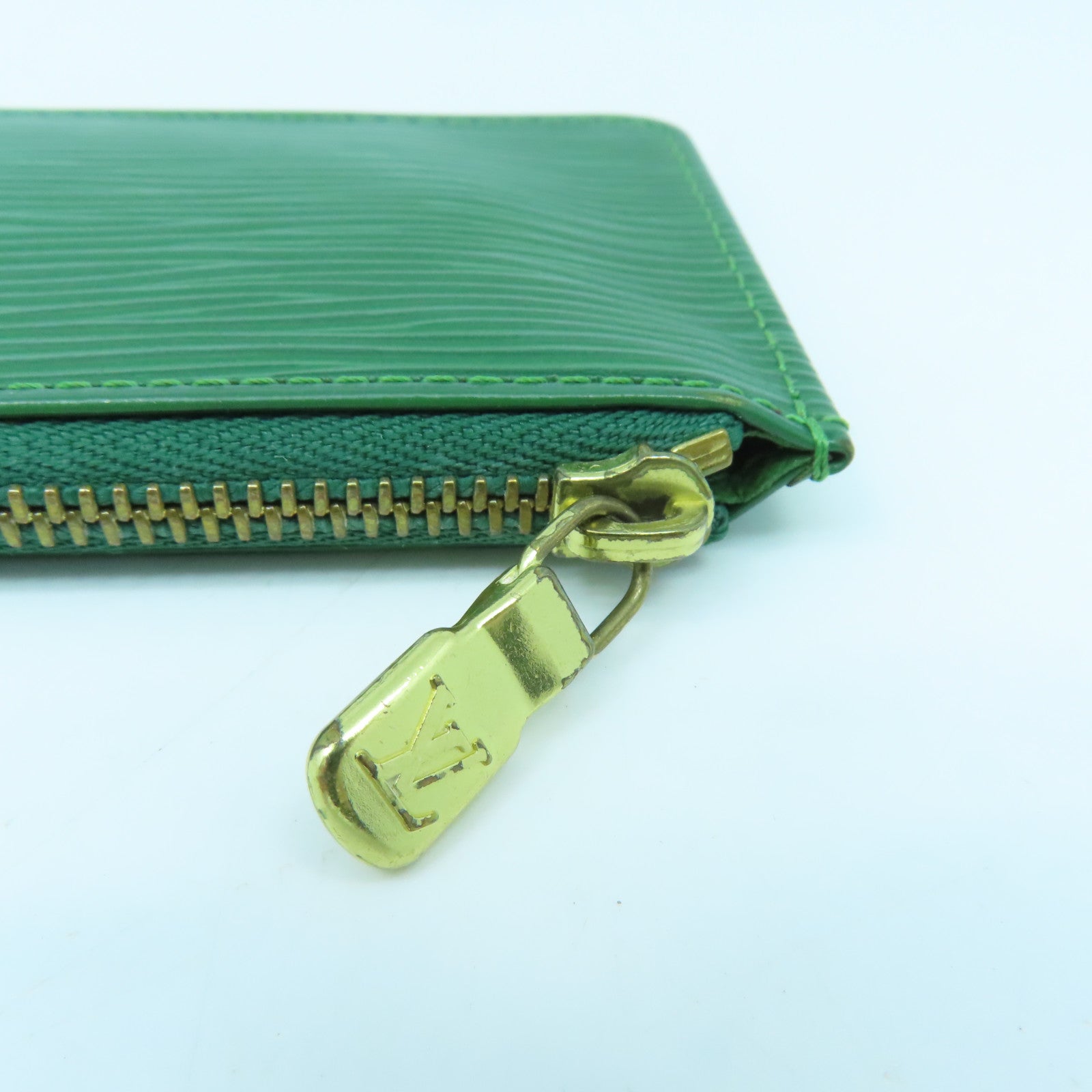LOUIS VUITTON 【激減優惠】Epi Key & Coin Case金扣零錢包綠色