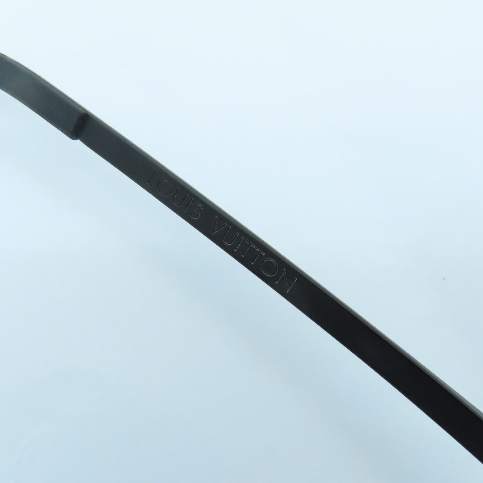 LOUIS VUITTON Metal Monogram Sunglasses太陽眼鏡藍色/黑色