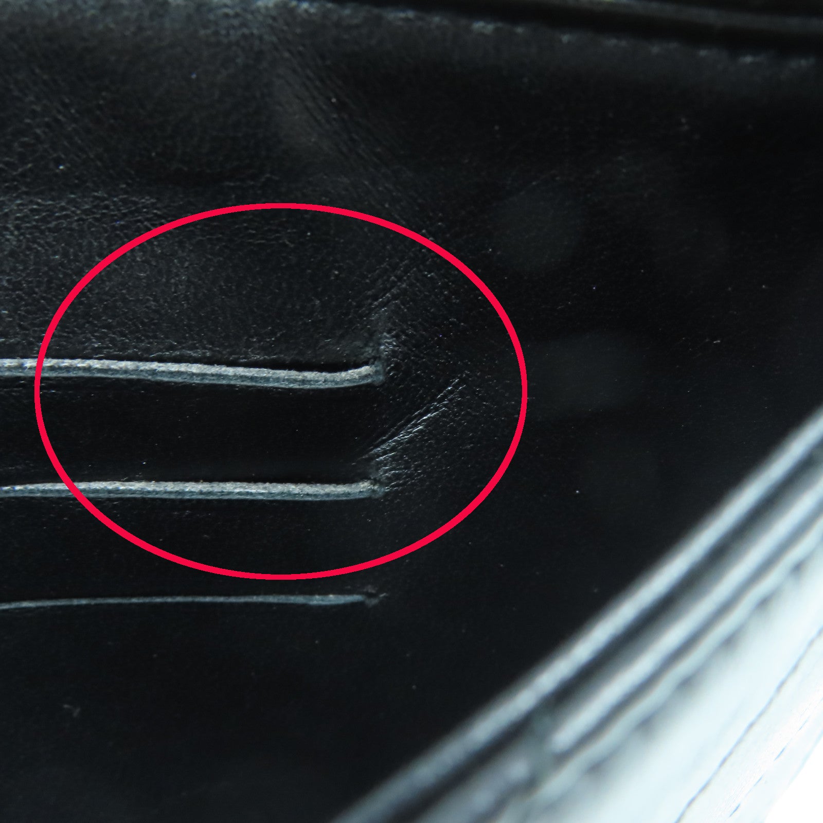 CHANEL 菱格牛皮皮革Wallet銀扣長錢包黑色