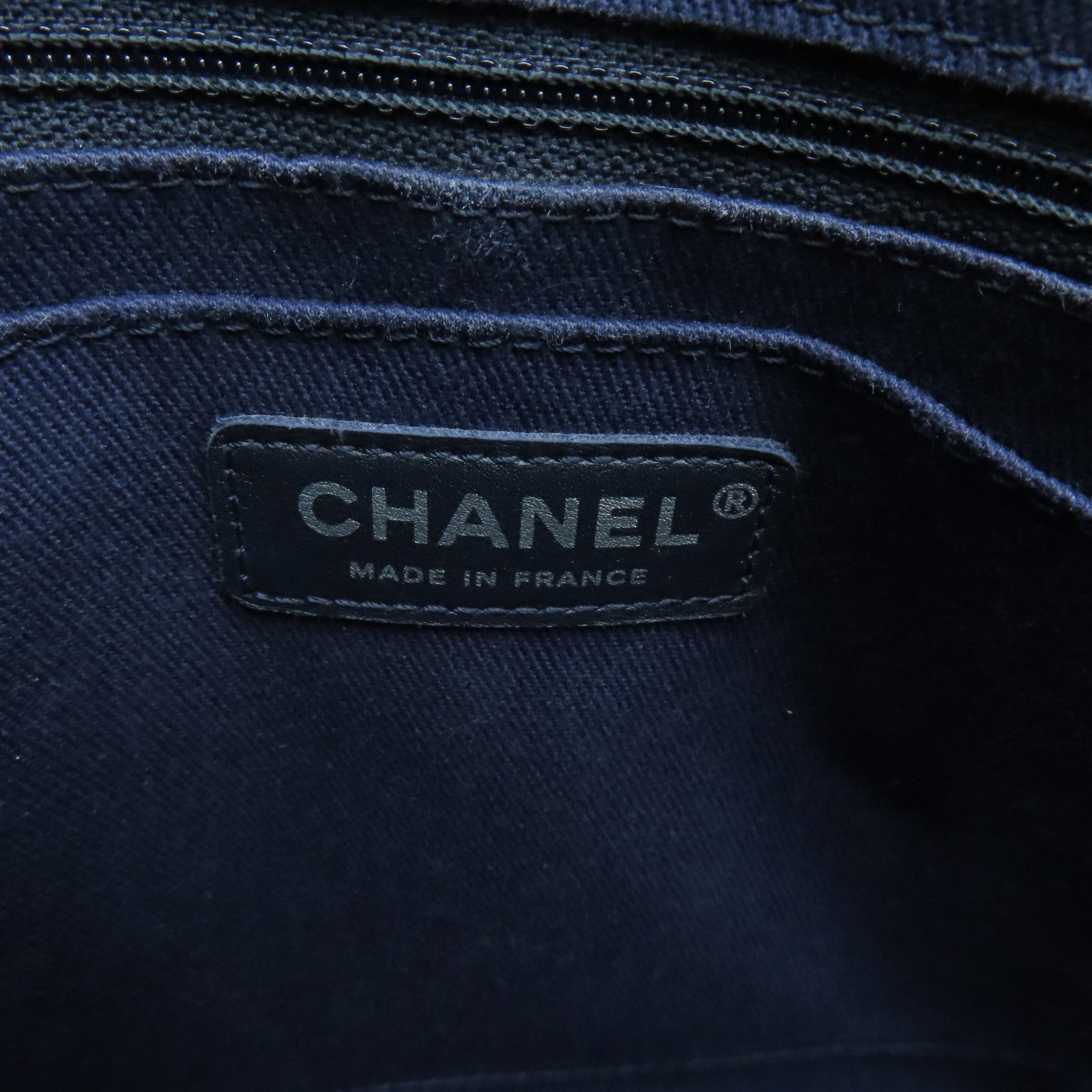 CHANEL 【激減優惠】菱格牛皮皮革2 Way Shoulder Bag銀扣手挽肩背兩用袋藍色