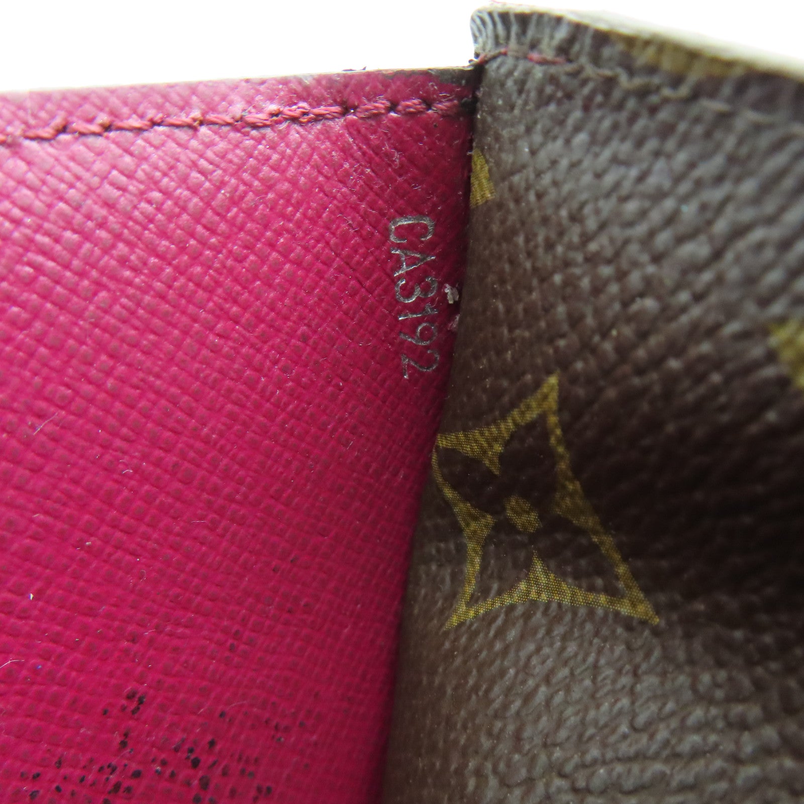 LOUIS VUITTON [Sharp Discount] Monogram/Epi Wallet Silver Buckle Wallet Brown/Red