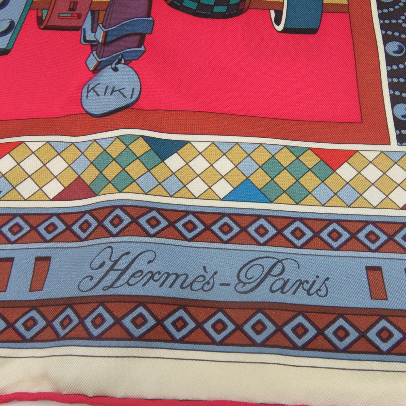 HERMES 【激減優惠】絲質Scarf 90x90絲巾彩色