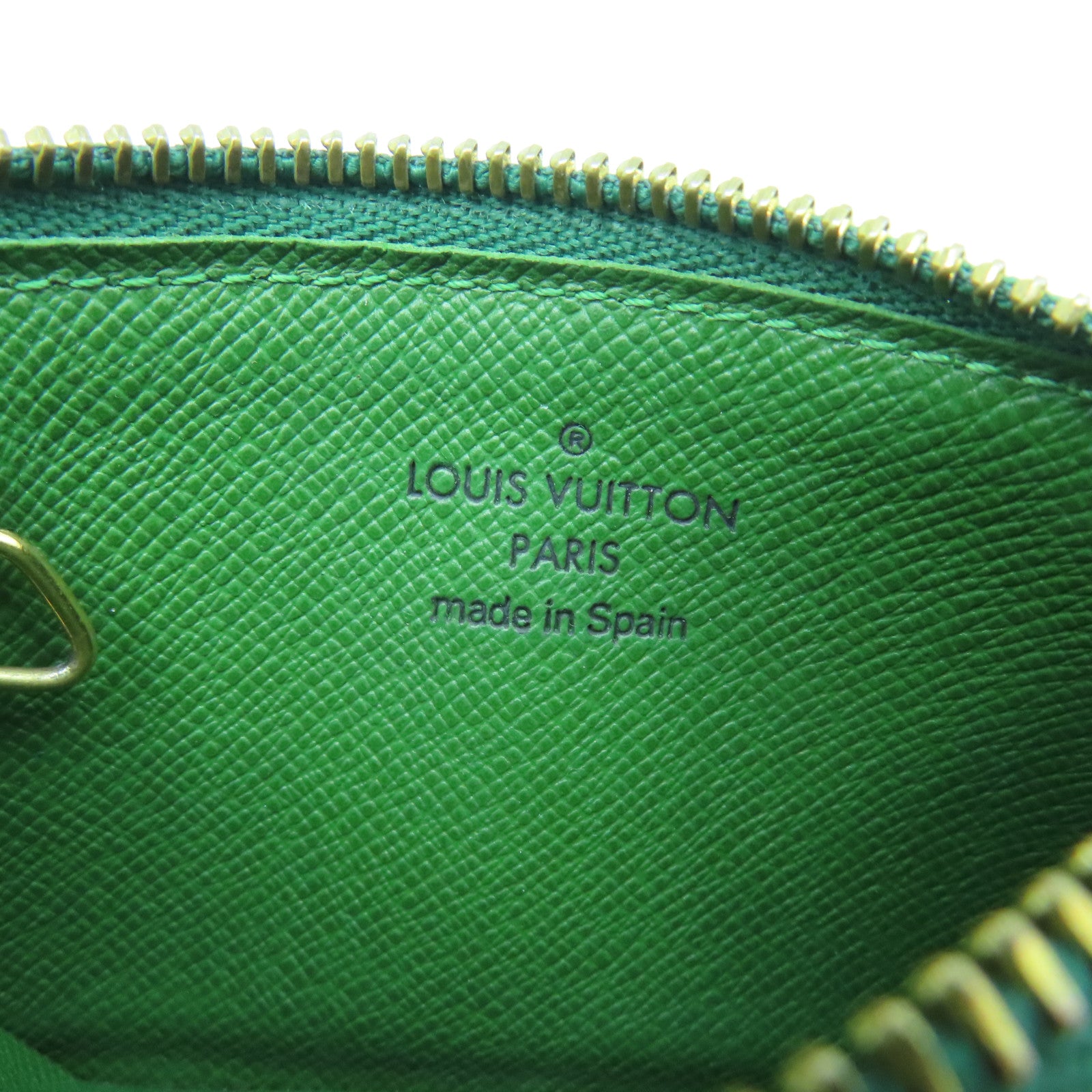 LOUIS VUITTON 【激減優惠】Epi Key & Coin Case金扣零錢包綠色