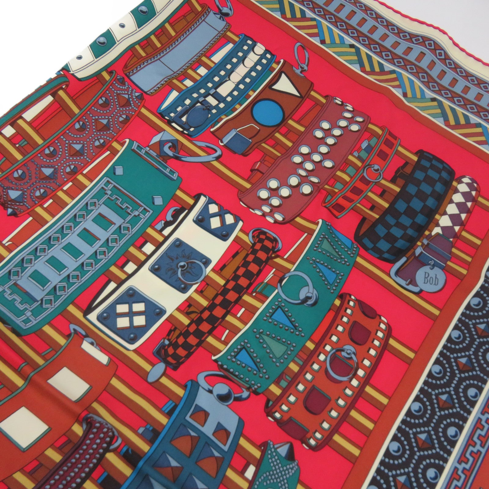 HERMES 【激減優惠】絲質Scarf 90x90絲巾彩色