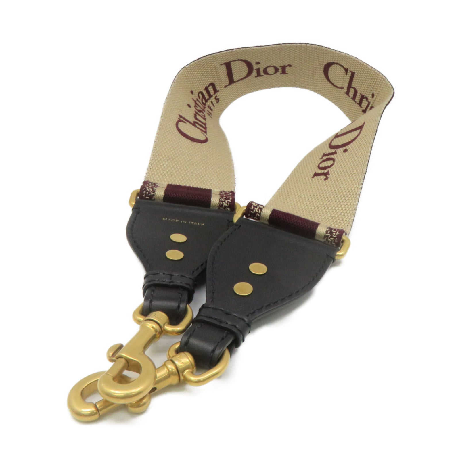 Dior 帆布Shoulder Strap肩背袋啡色