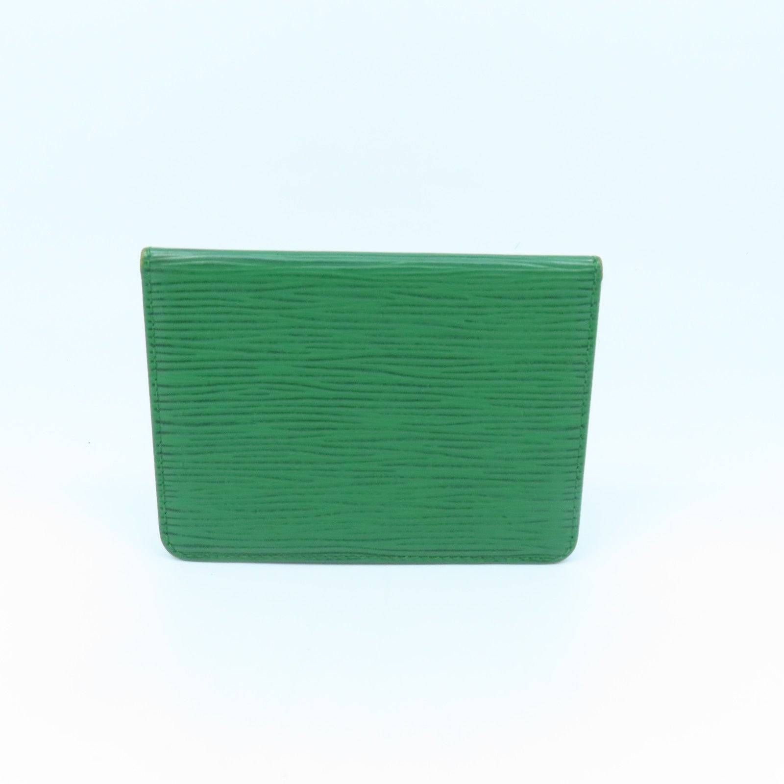 LOUIS VUITTON Epi Card Case卡片套綠色