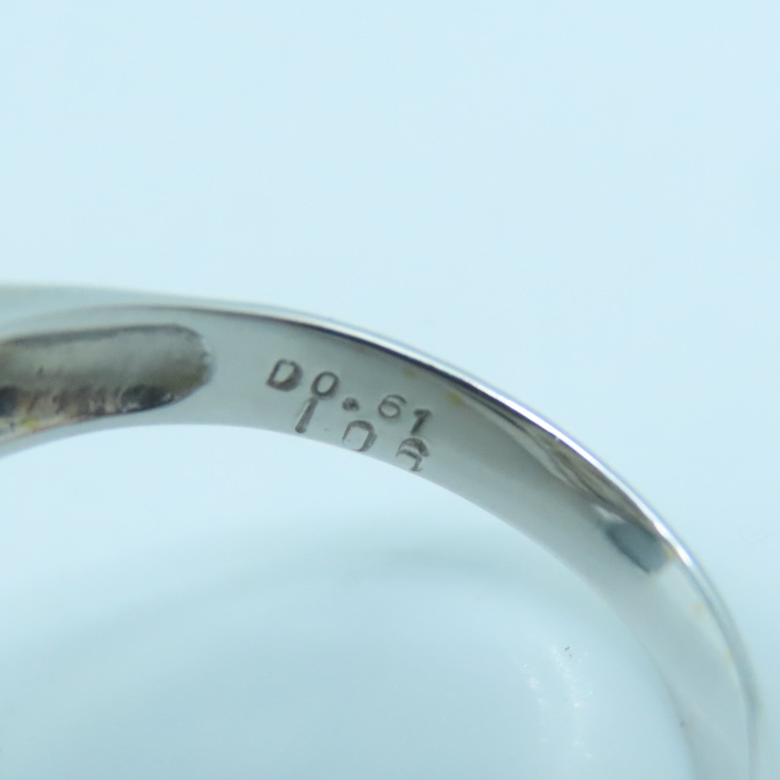 JEWELRY 【激減優惠】18K白金Tourmaline Diamond Ring1.06ct碧璽/0.61ct鑽石戒指US#6.5