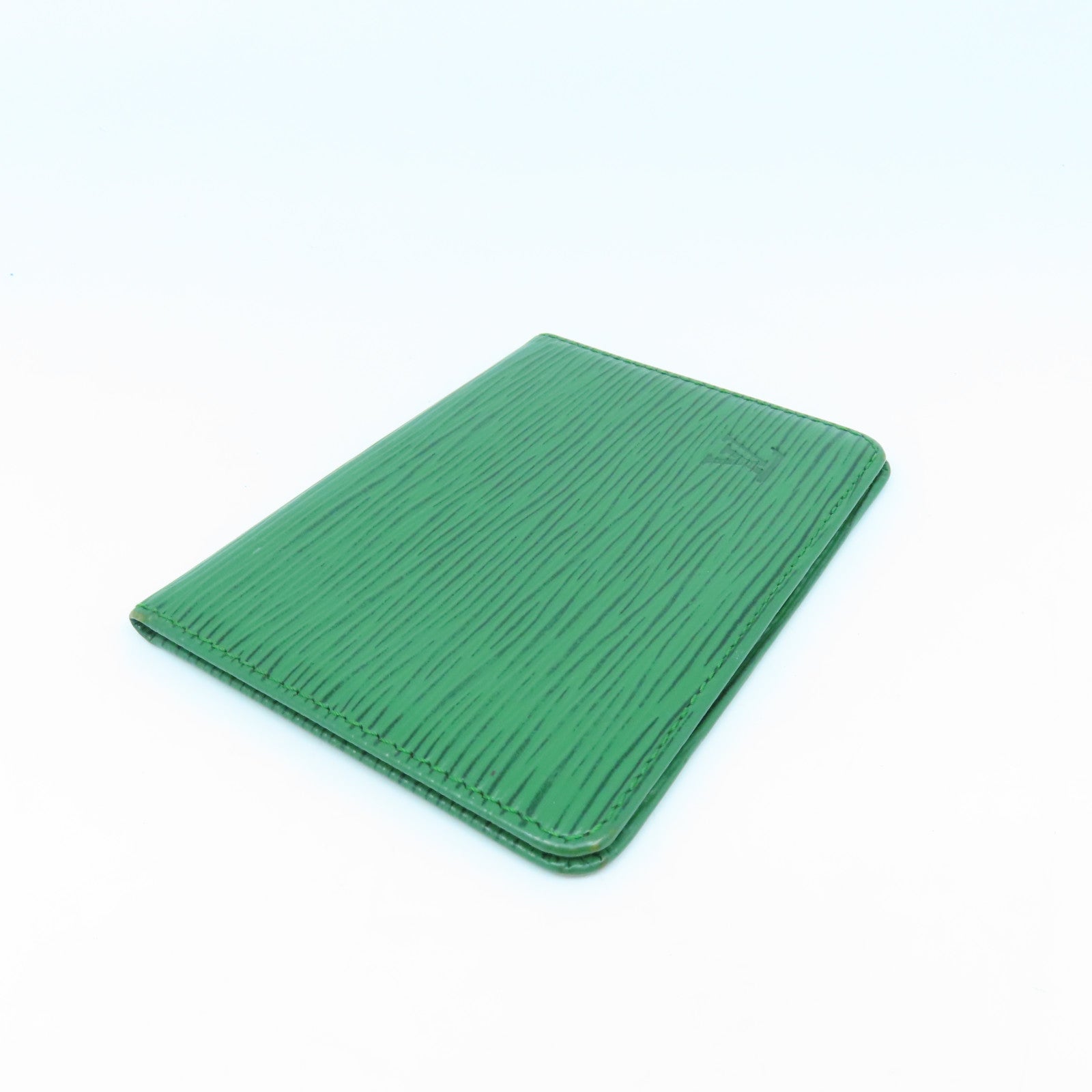 LOUIS VUITTON Epi Card Case卡片套綠色