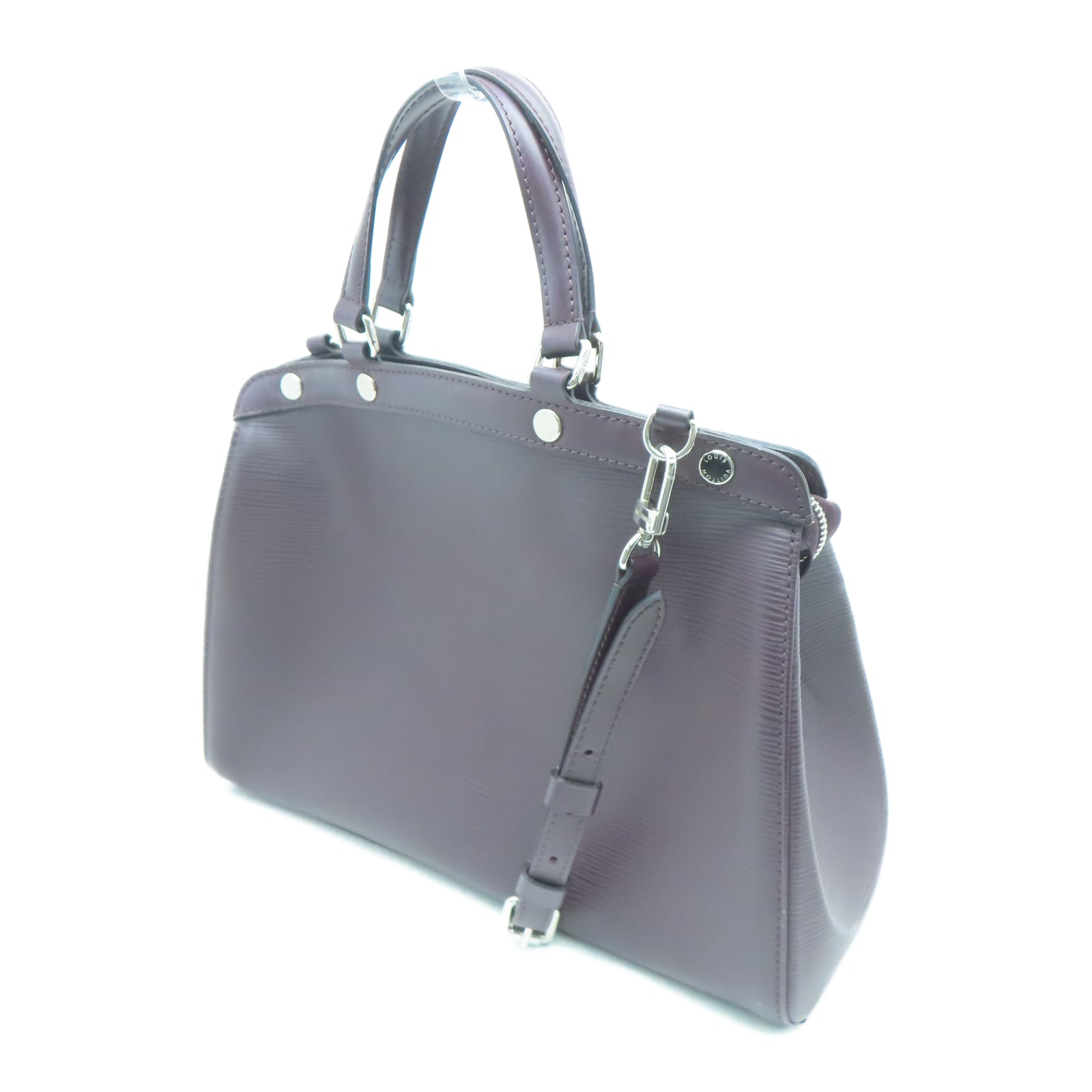 LOUIS VUITTON 【激減優惠】Epi Blair MM銀扣手挽肩背兩用袋棕色