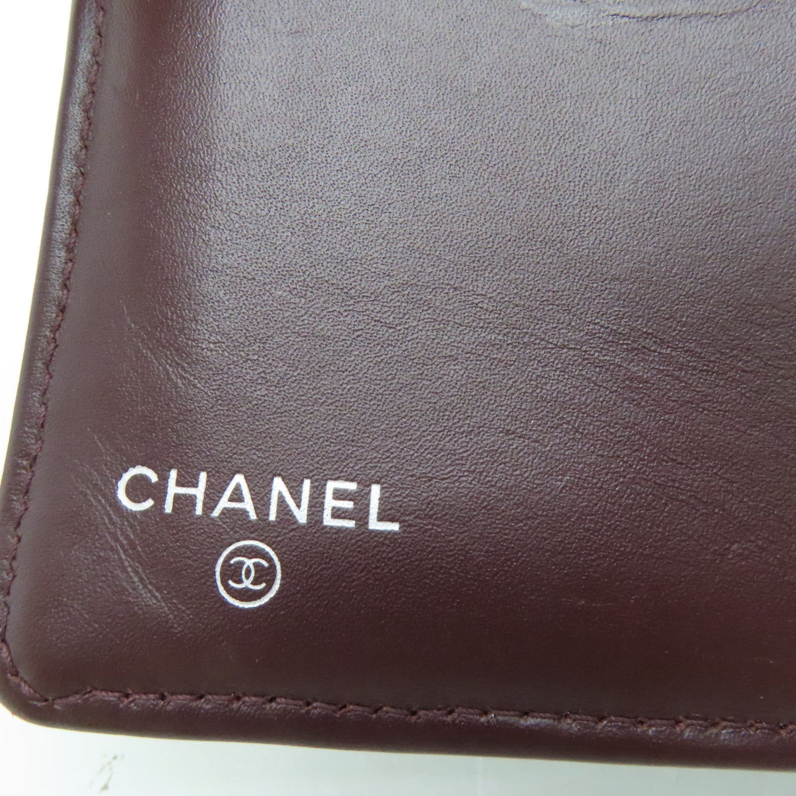 CHANEL 菱格Caviar皮革Long Wallet銀扣長錢包黑色