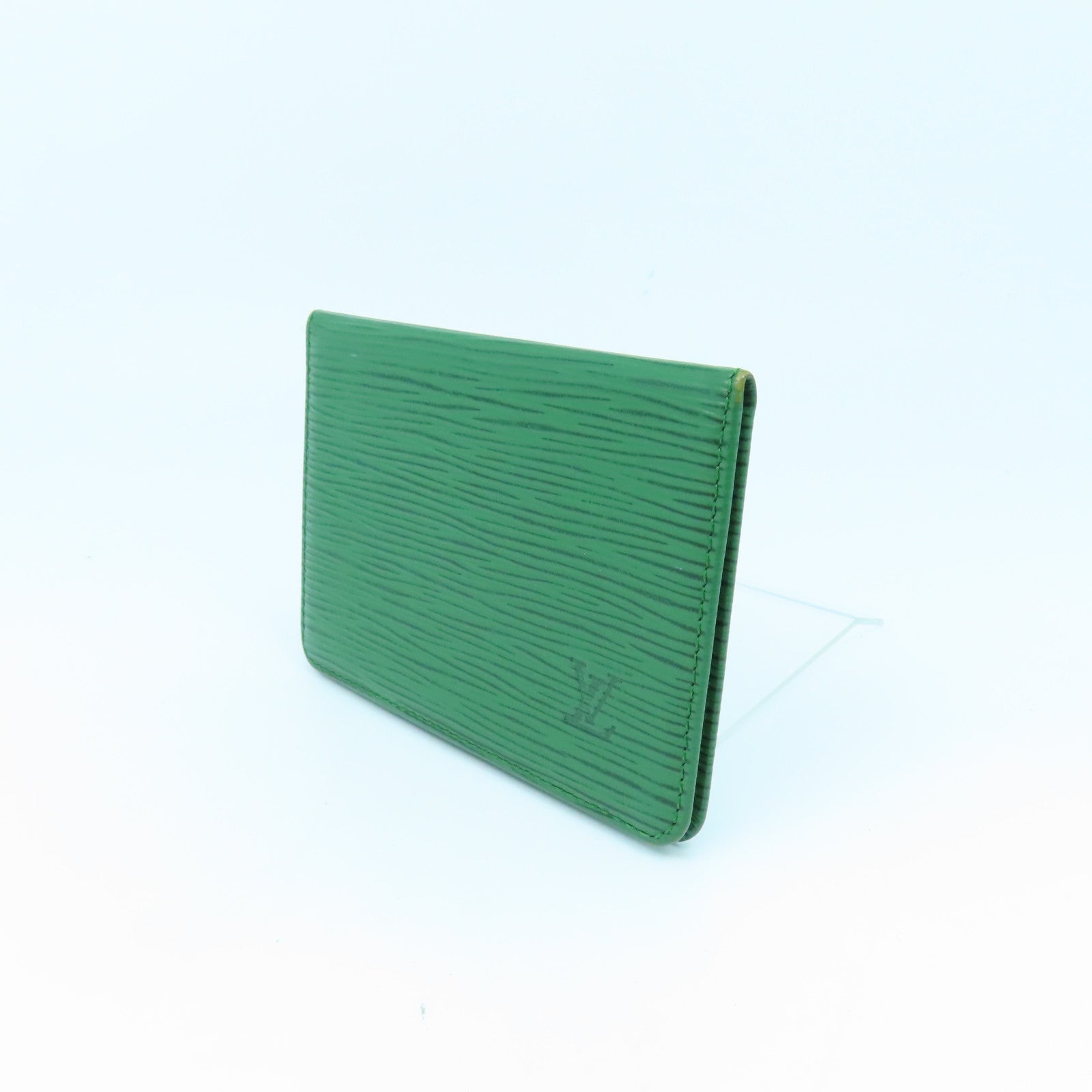 LOUIS VUITTON Epi Card Case卡片套綠色