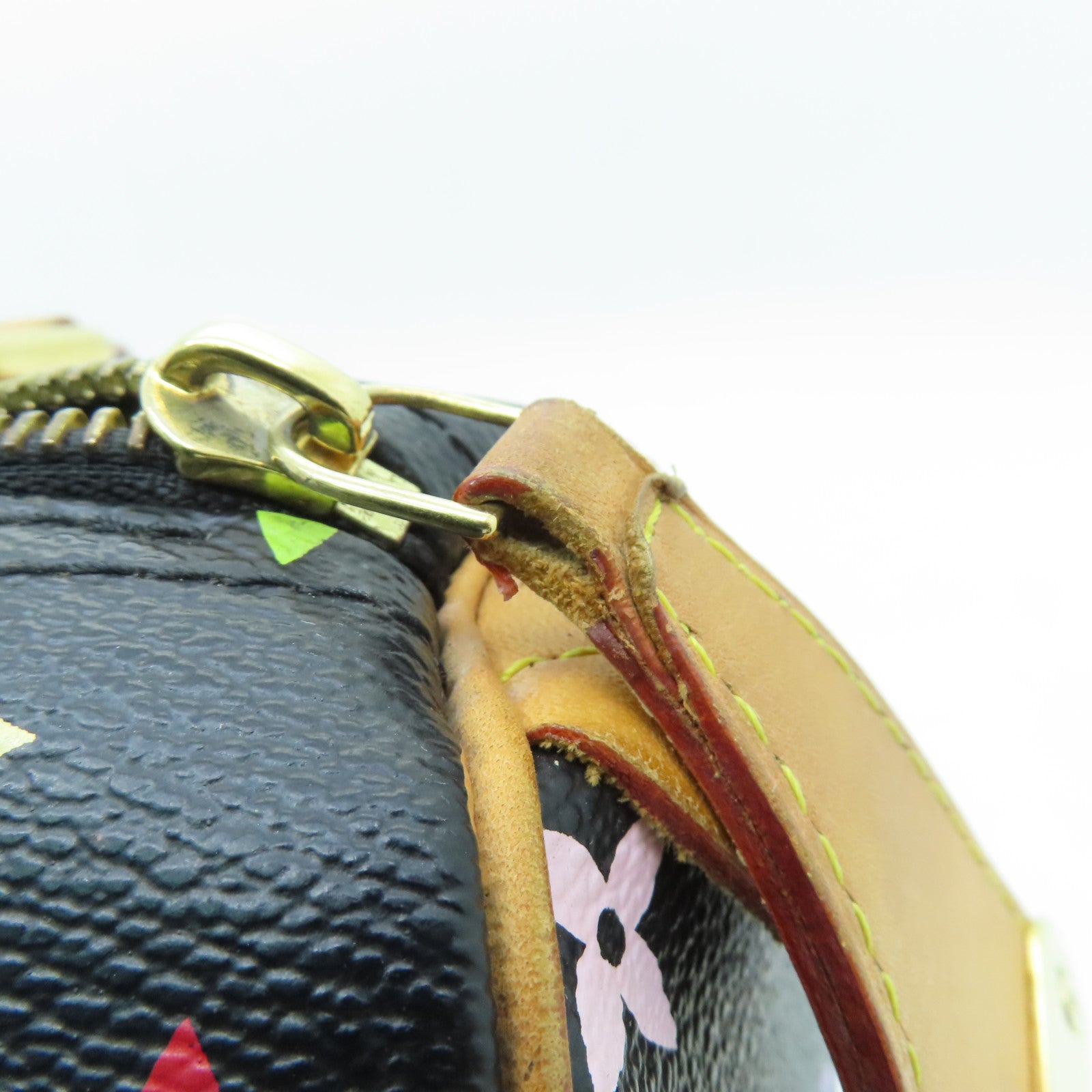 LOUIS VUITTON Monogram Multicolore Speedy 30 Gold Buckle