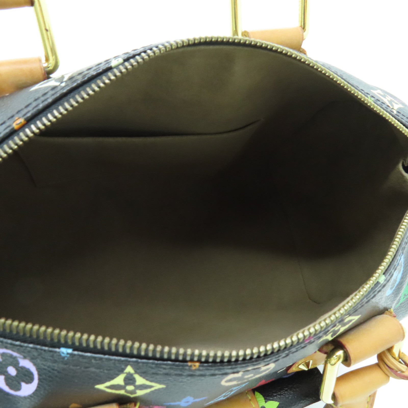 LOUIS VUITTON Monogram Multicolore Speedy 30 Gold Buckle