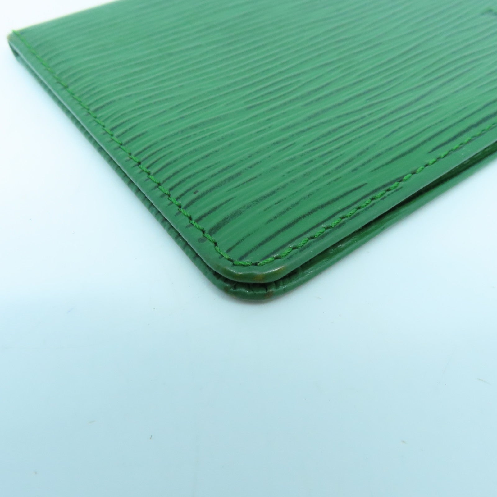 LOUIS VUITTON Epi Card Case卡片套綠色