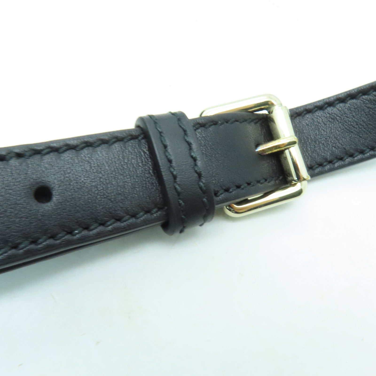 GUCCI 牛皮皮革Boston Bag金扣波士頓包黑色