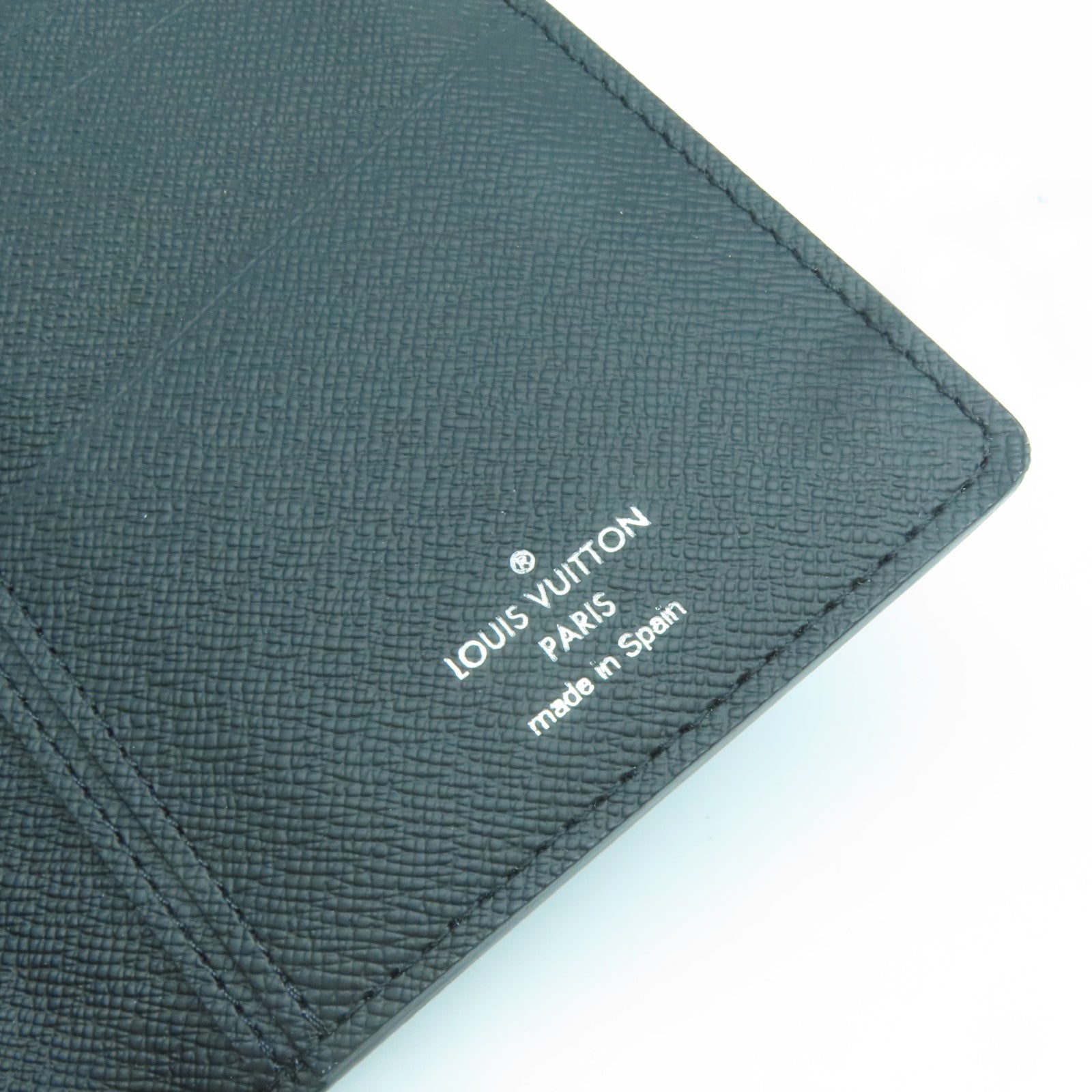 LOUIS VUITTON Monogram Eclipse Brazza Long Wallet銀扣長錢包黑色