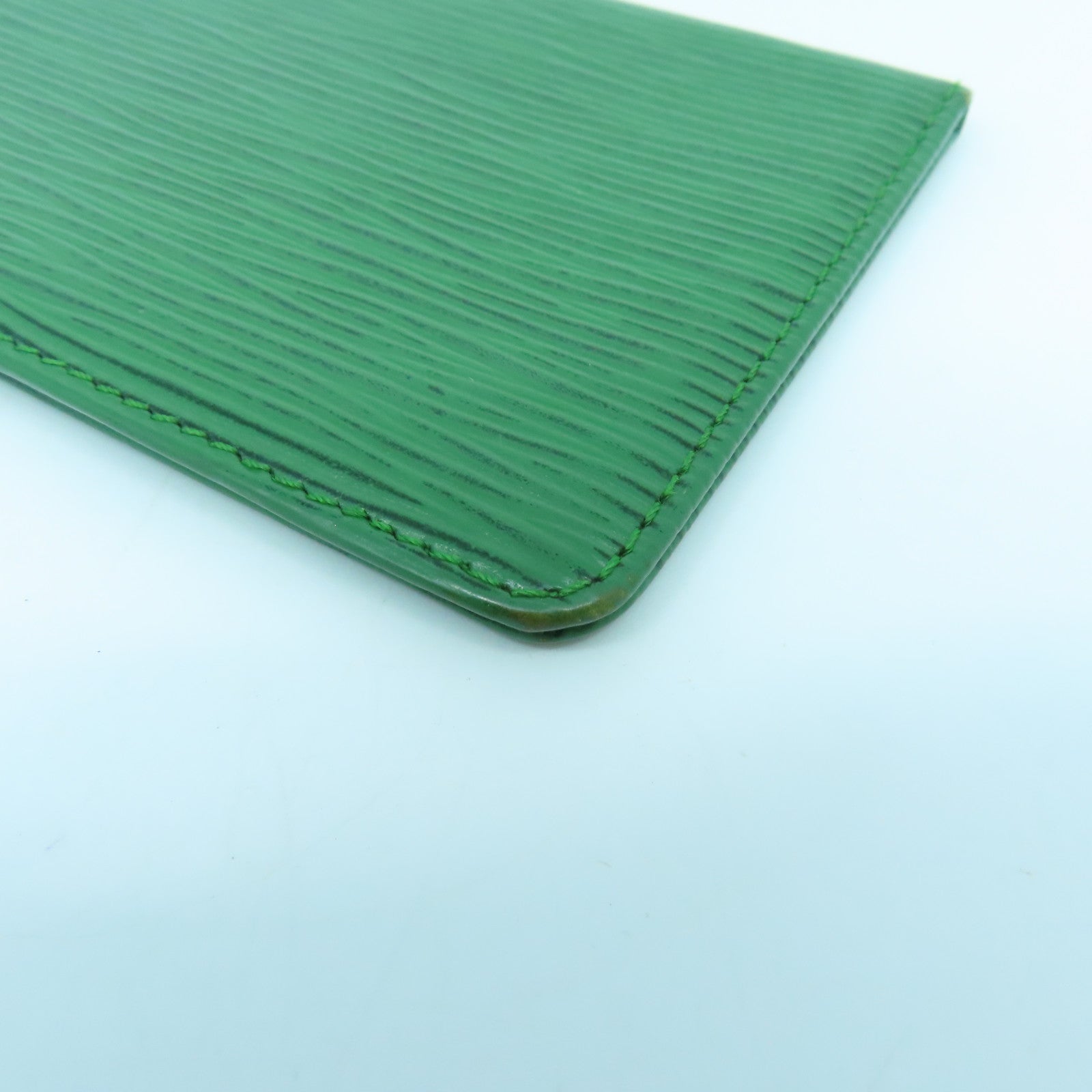 LOUIS VUITTON Epi Card Case卡片套綠色