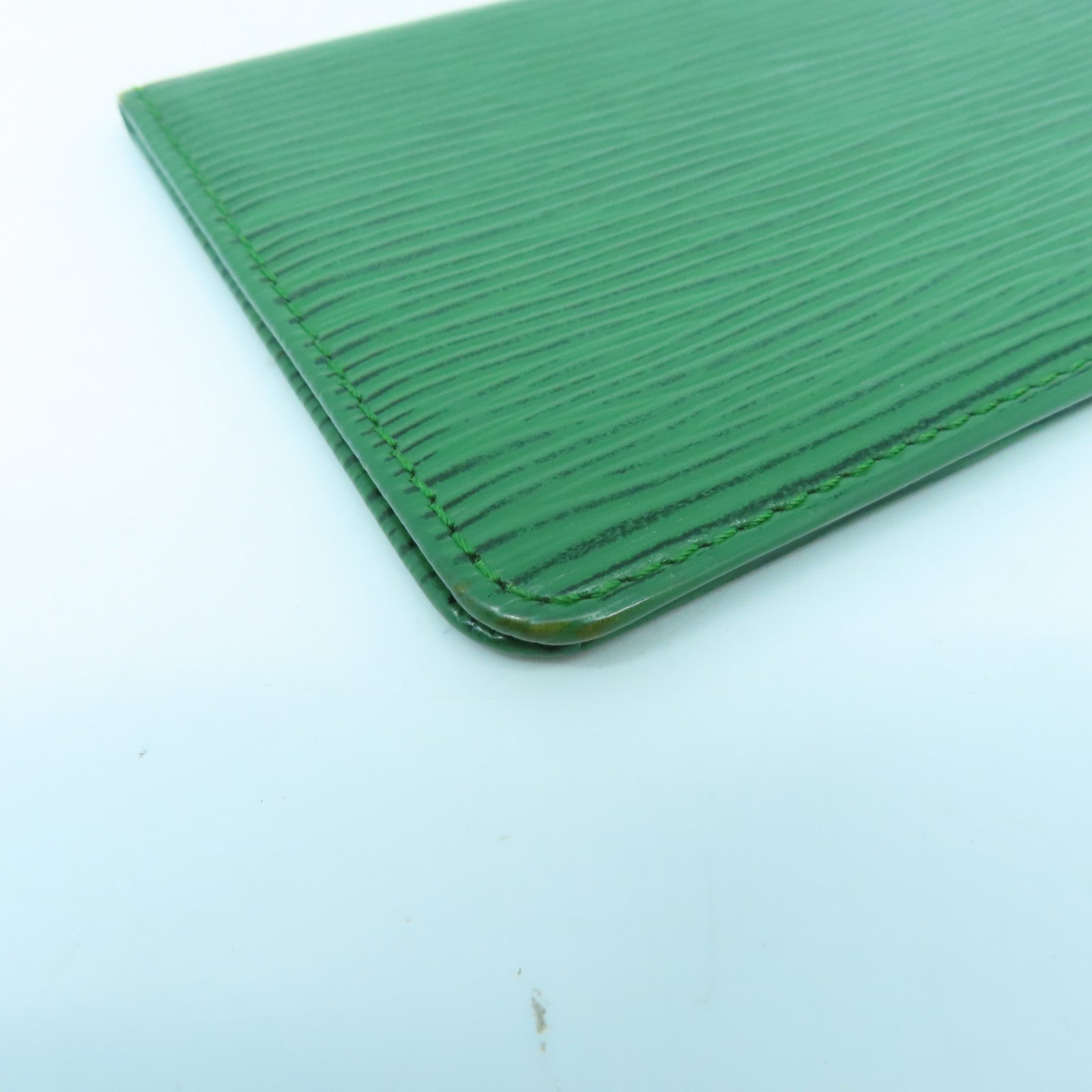 LOUIS VUITTON Epi Card Case卡片套綠色