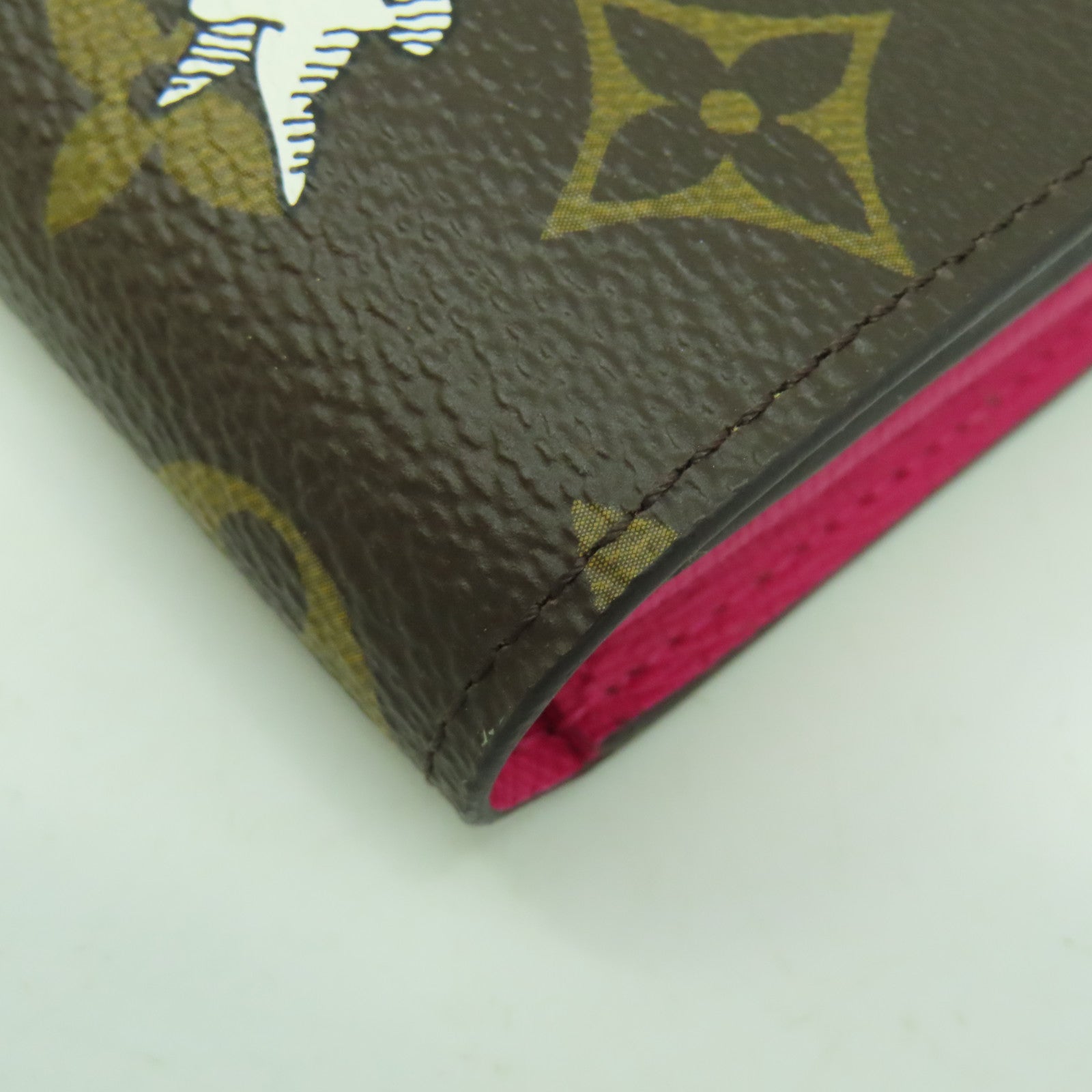 LOUIS VUITTON Monogram Wallet金扣長錢包棕色