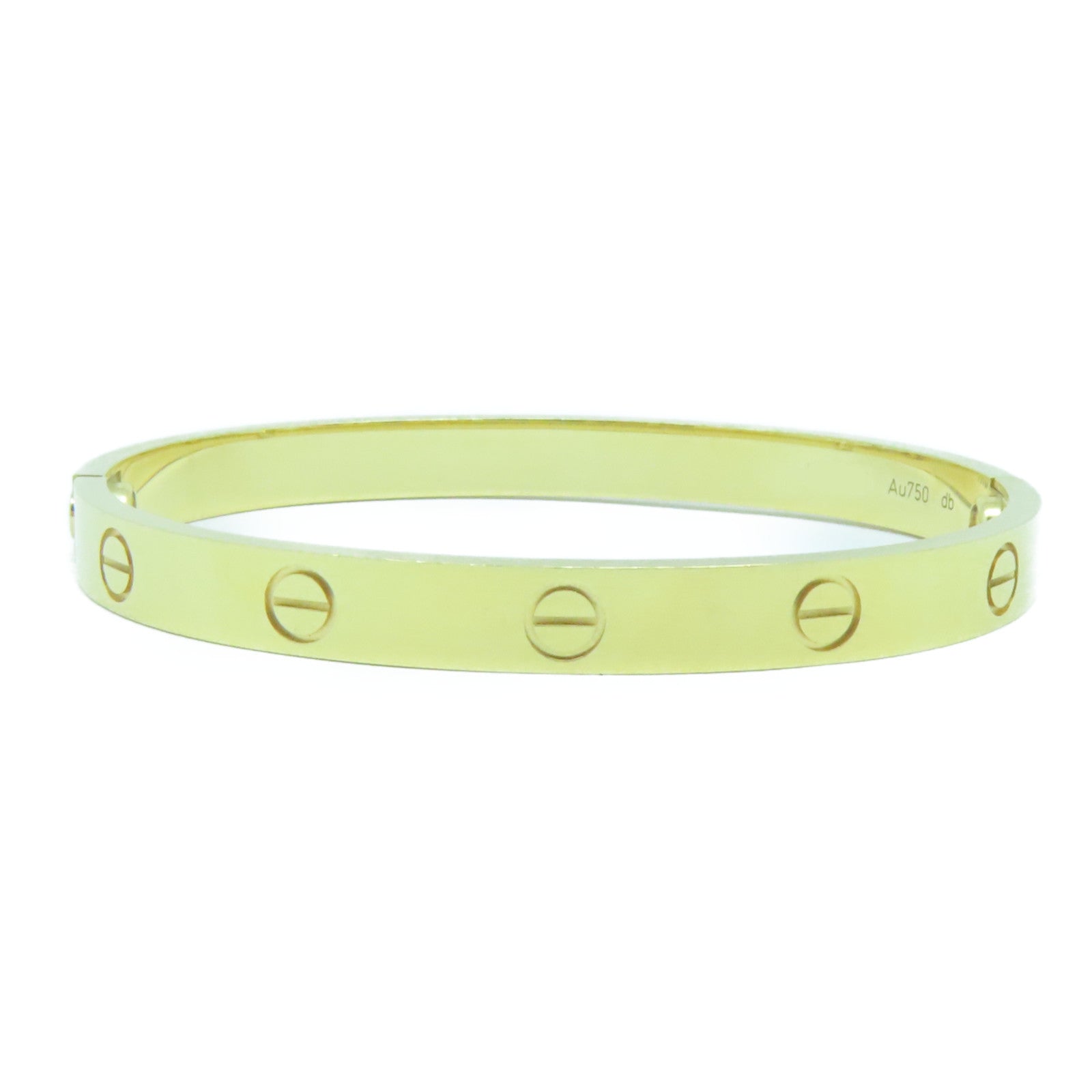 CARTIER 18K黃金Love Bracelet手鐲金色