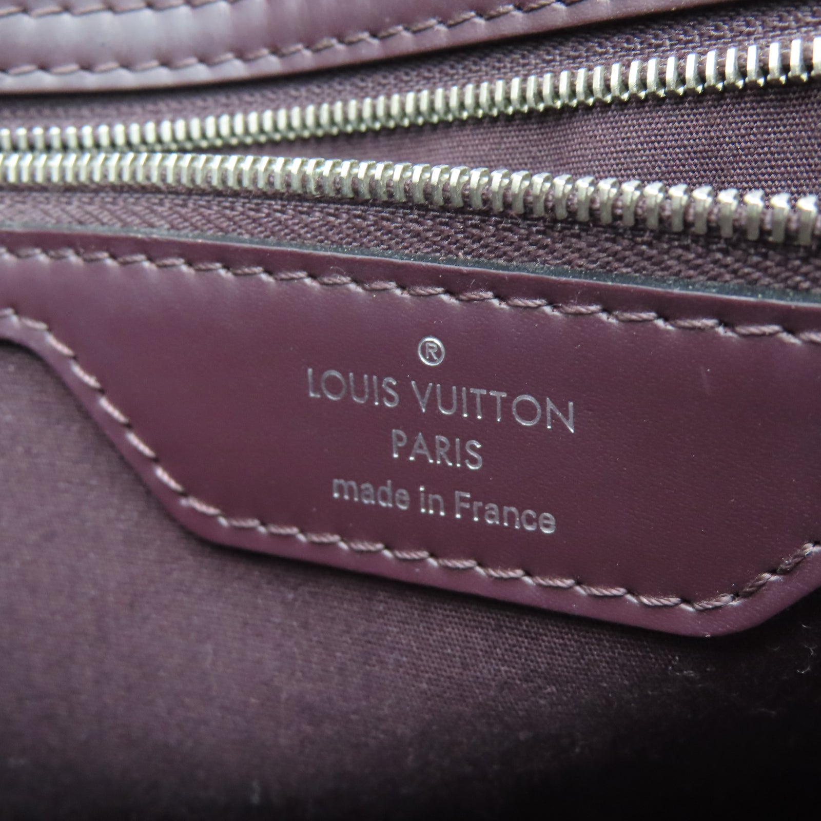 LOUIS VUITTON 【激減優惠】Epi Blair MM銀扣手挽肩背兩用袋棕色