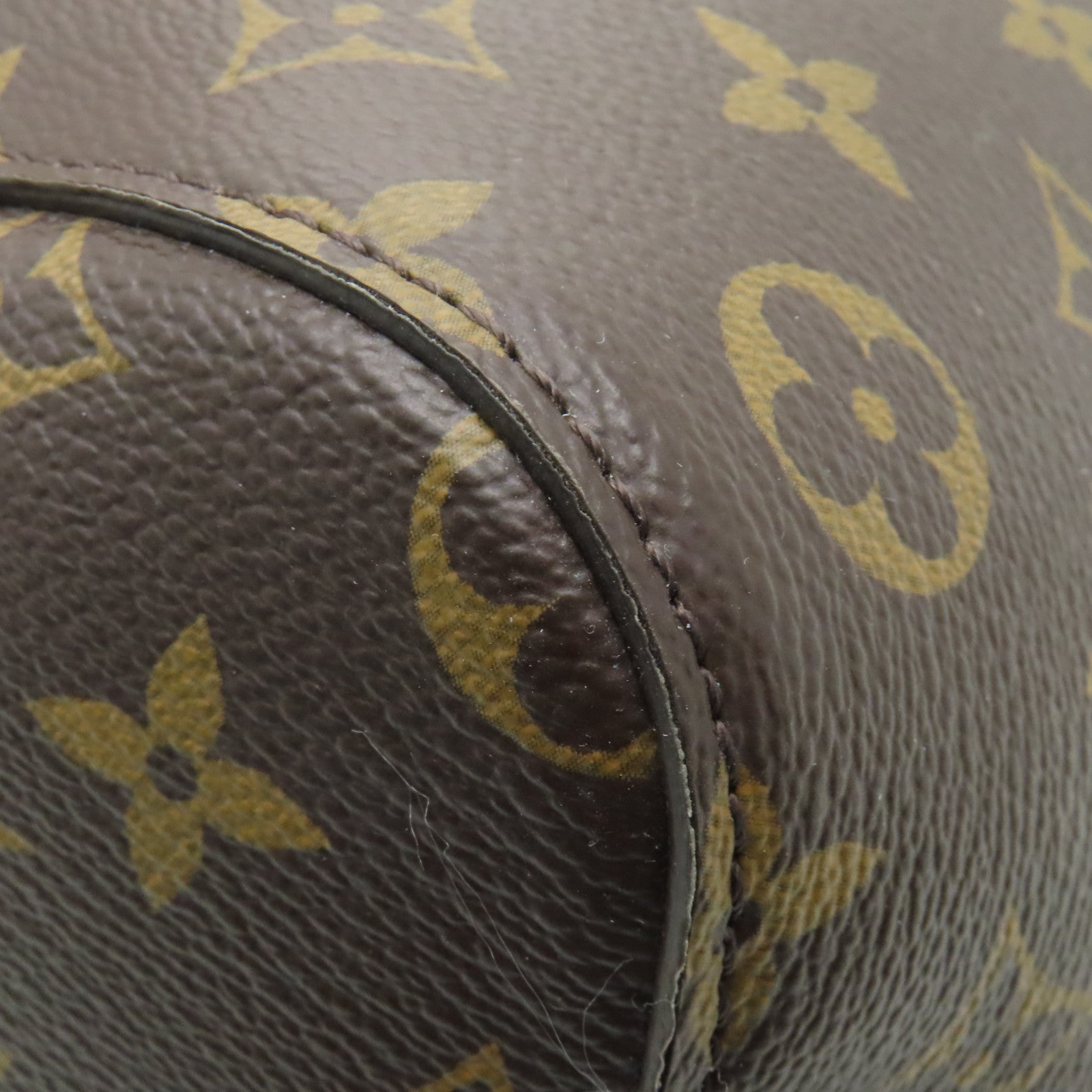 LOUIS VUITTON Monogram Neo Noe MM金扣肩背袋啡色/粉紅色