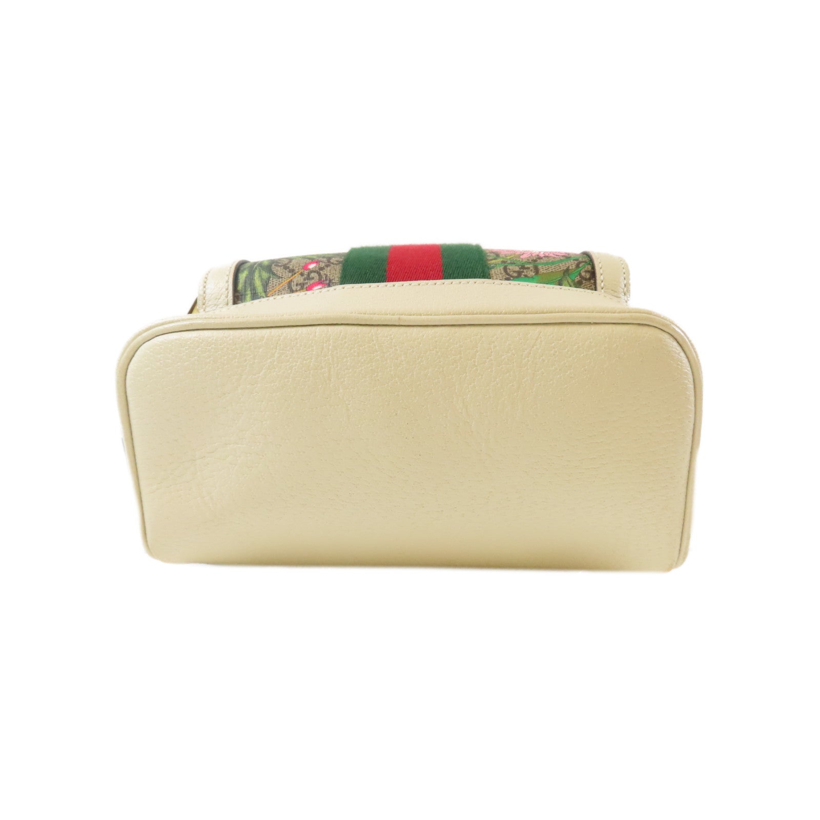 GUCCI 塗層帆布Ophidia GG Small Backpack金扣背包米色/啡色