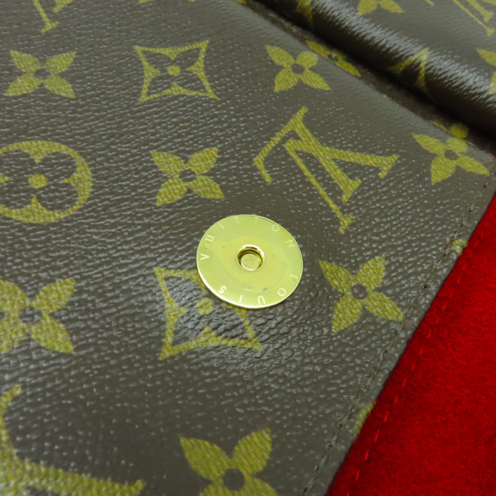 LOUIS VUITTON 【激減優惠】Monogram Viva Cite GM金扣肩背袋啡色