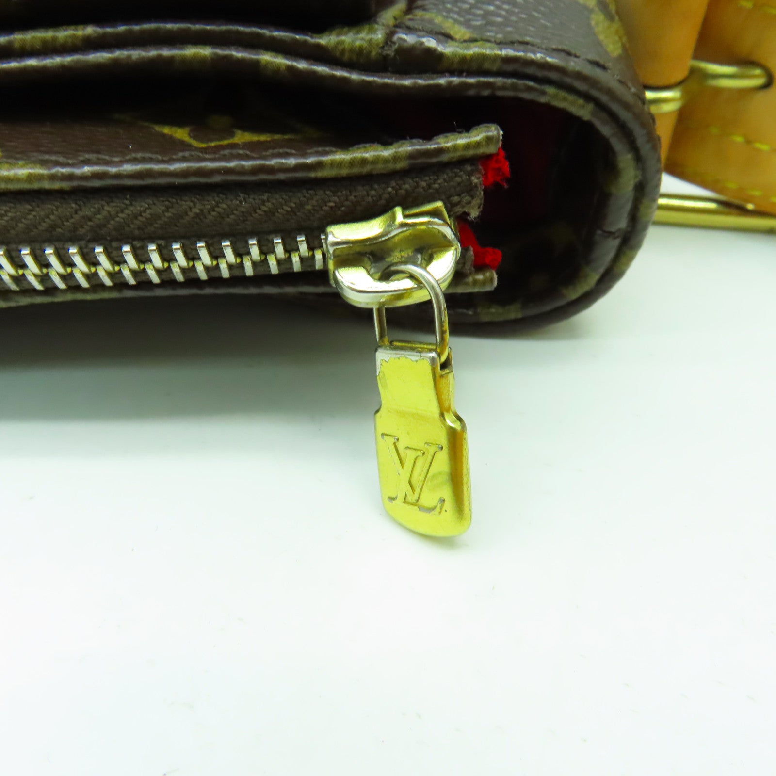 LOUIS VUITTON 【激減優惠】Monogram Viva Cite GM金扣肩背袋啡色