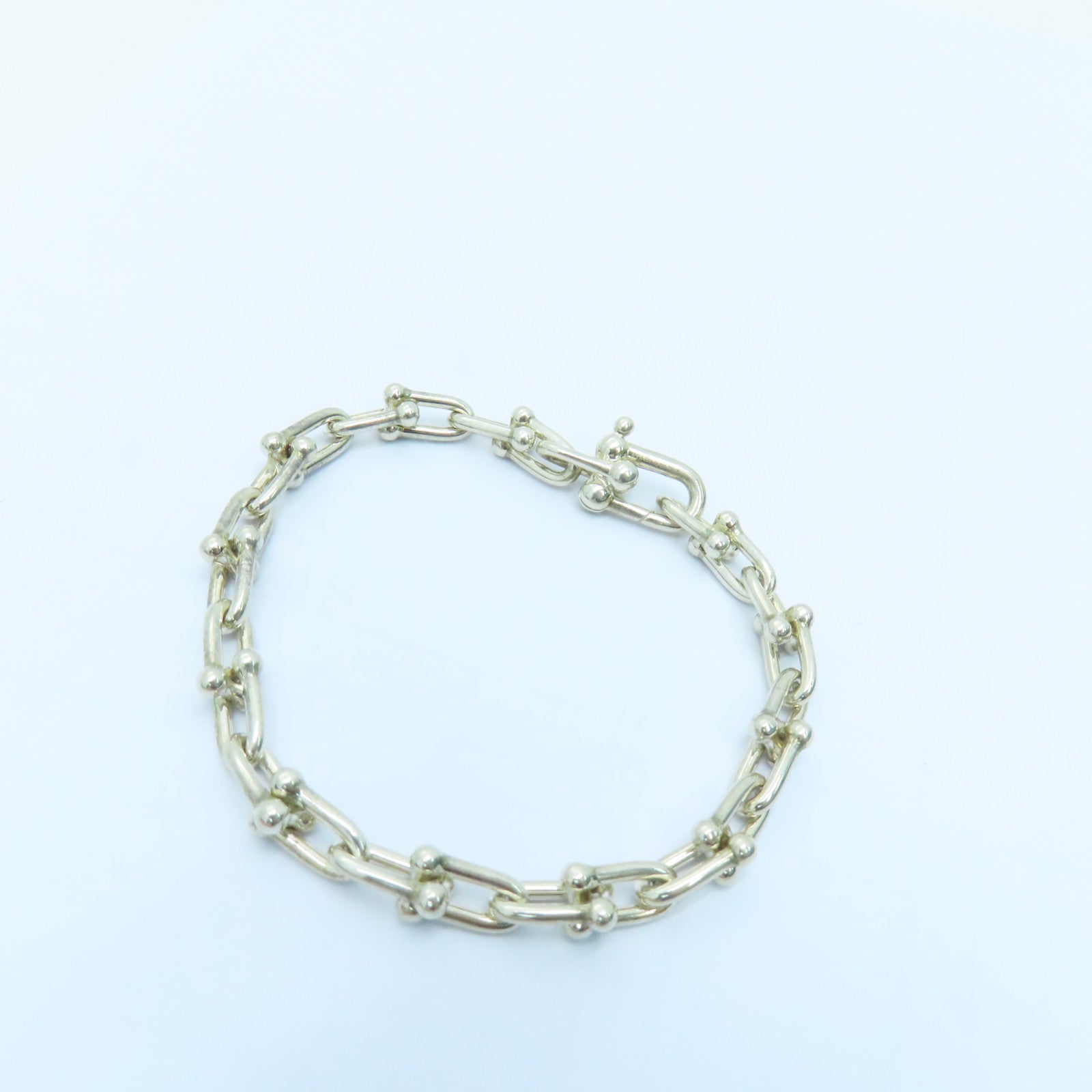 TIFFANY＆CO 925纯银Small Link Bracelet手链银色