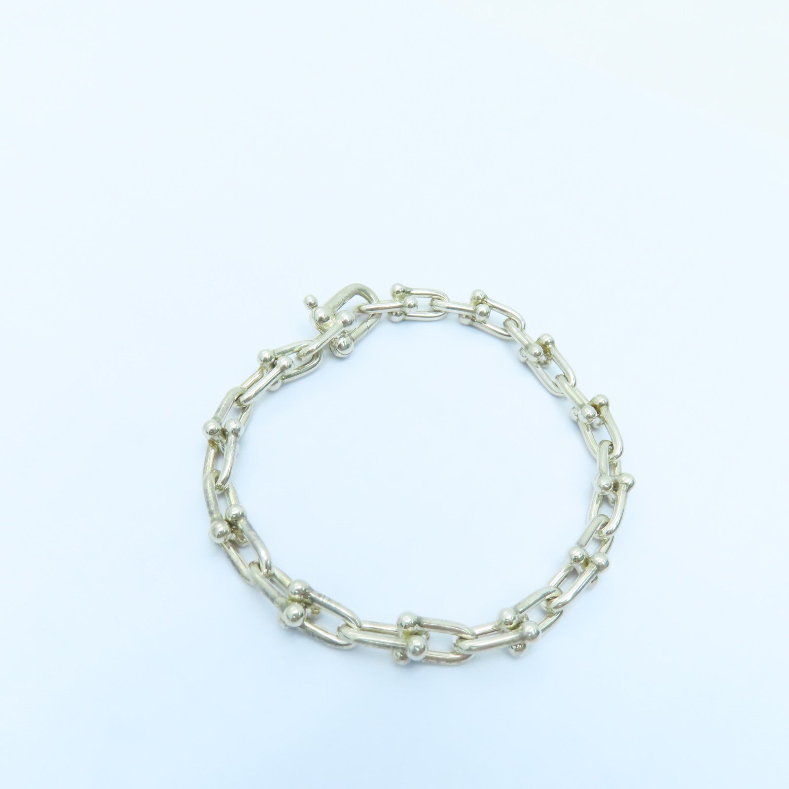 TIFFANY＆CO 925纯银Small Link Bracelet手链银色