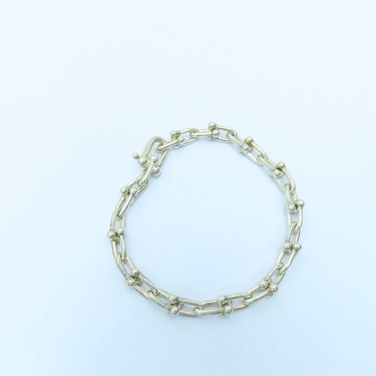TIFFANY＆CO 925纯银Small Link Bracelet手链银色