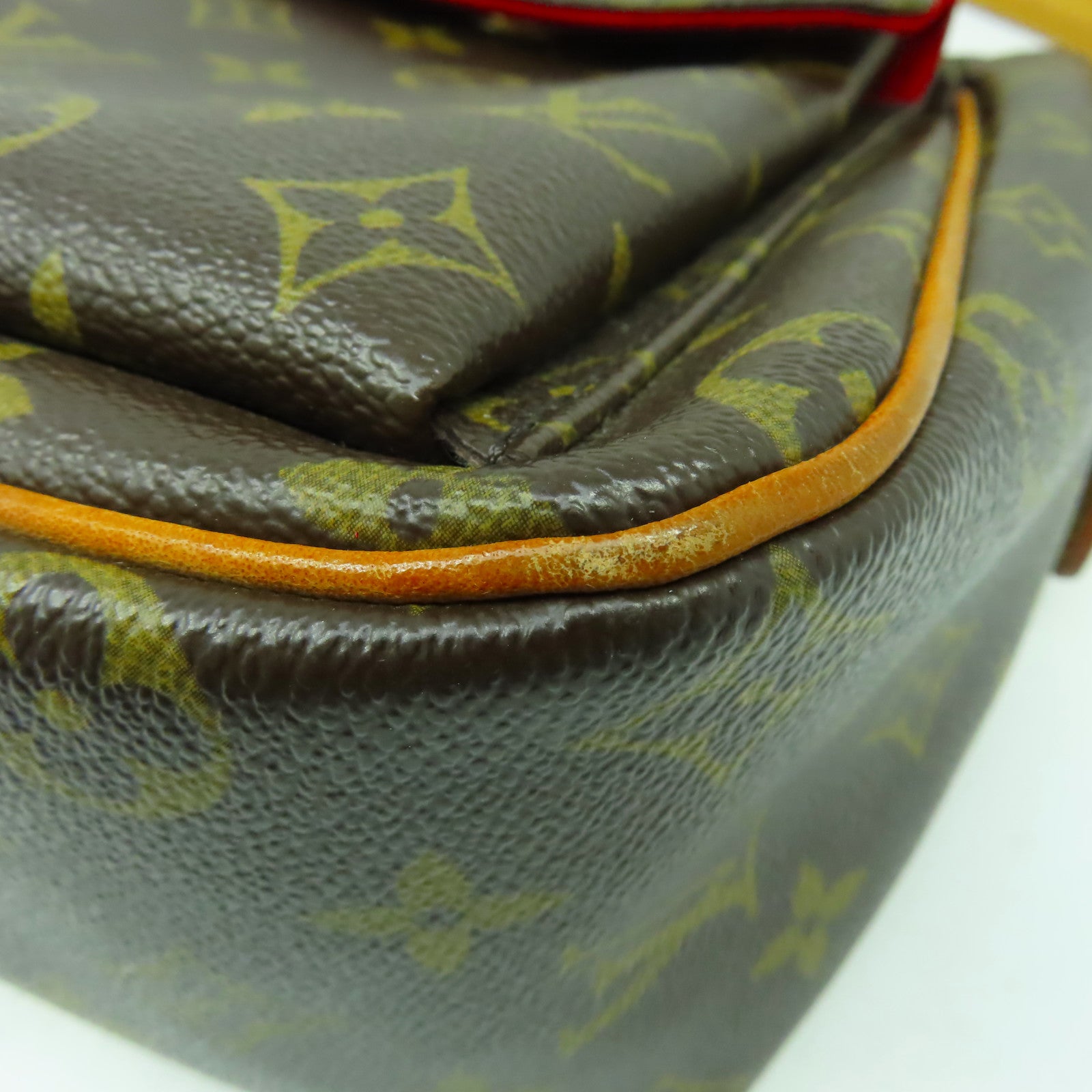 LOUIS VUITTON 【激減優惠】Monogram Viva Cite GM金扣肩背袋啡色