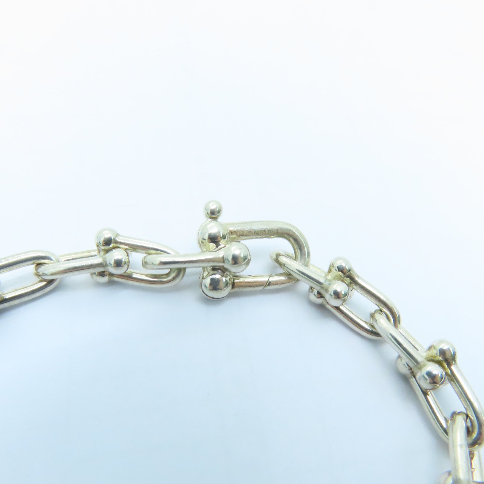 TIFFANY＆CO 925纯银Small Link Bracelet手链银色